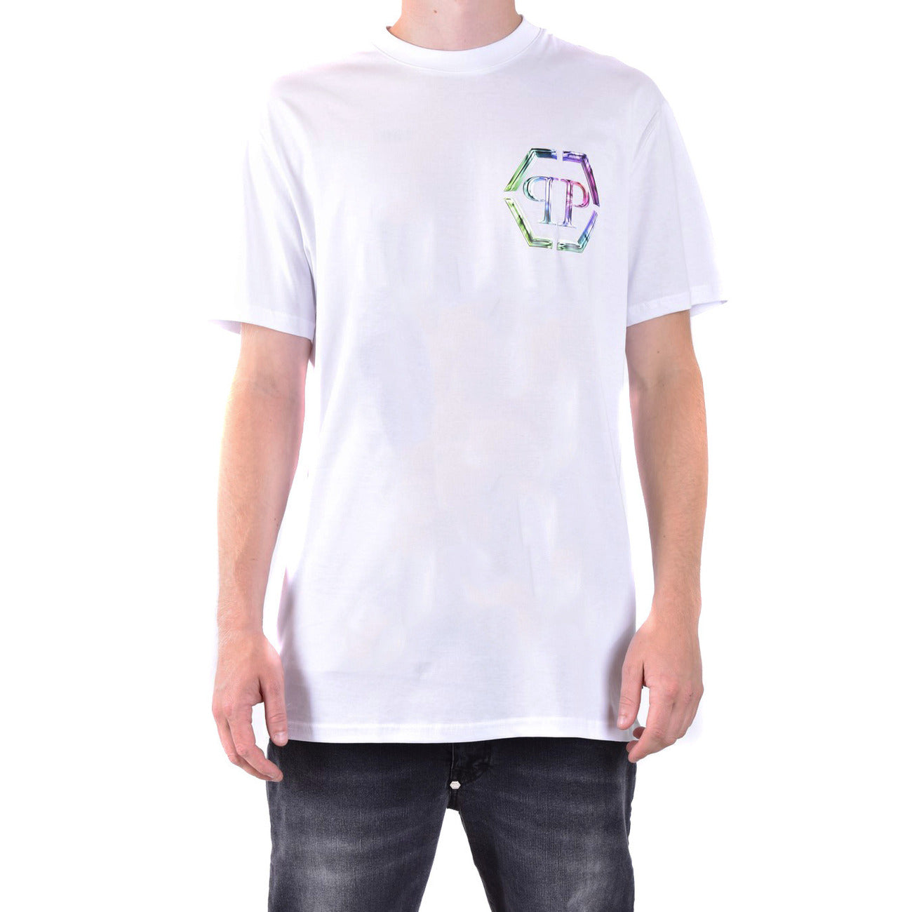 Philipp Plein T-shirt Heren Wit #2430680