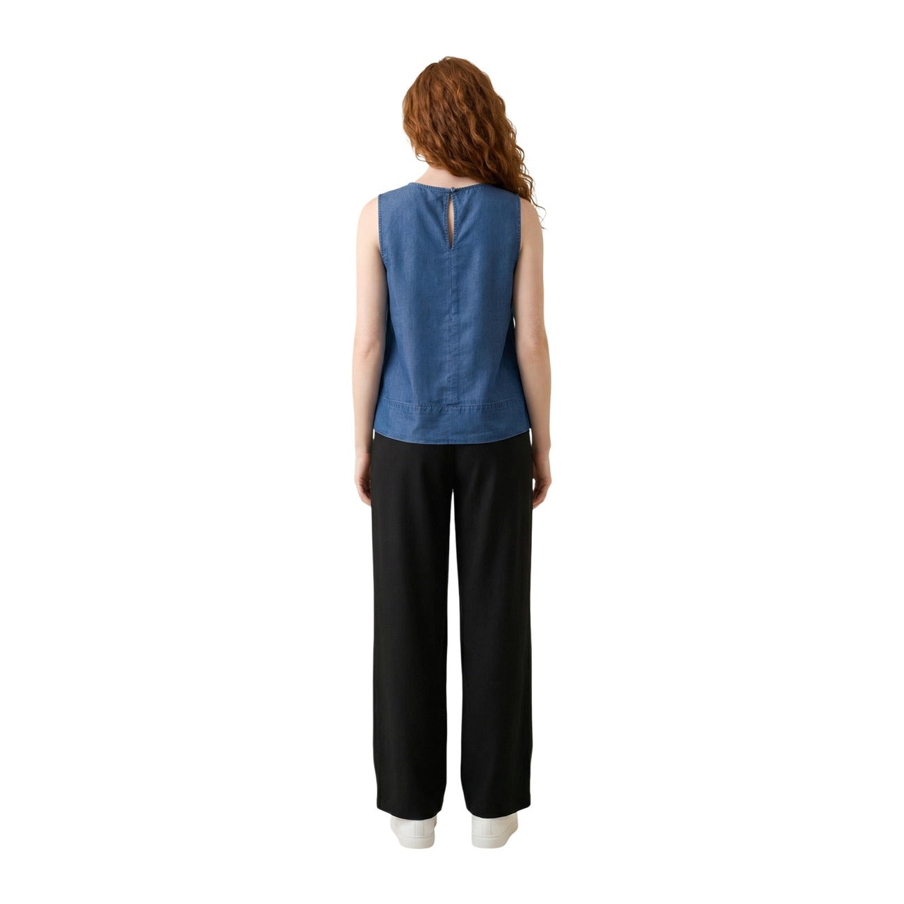 Only Bluse Damen Blau