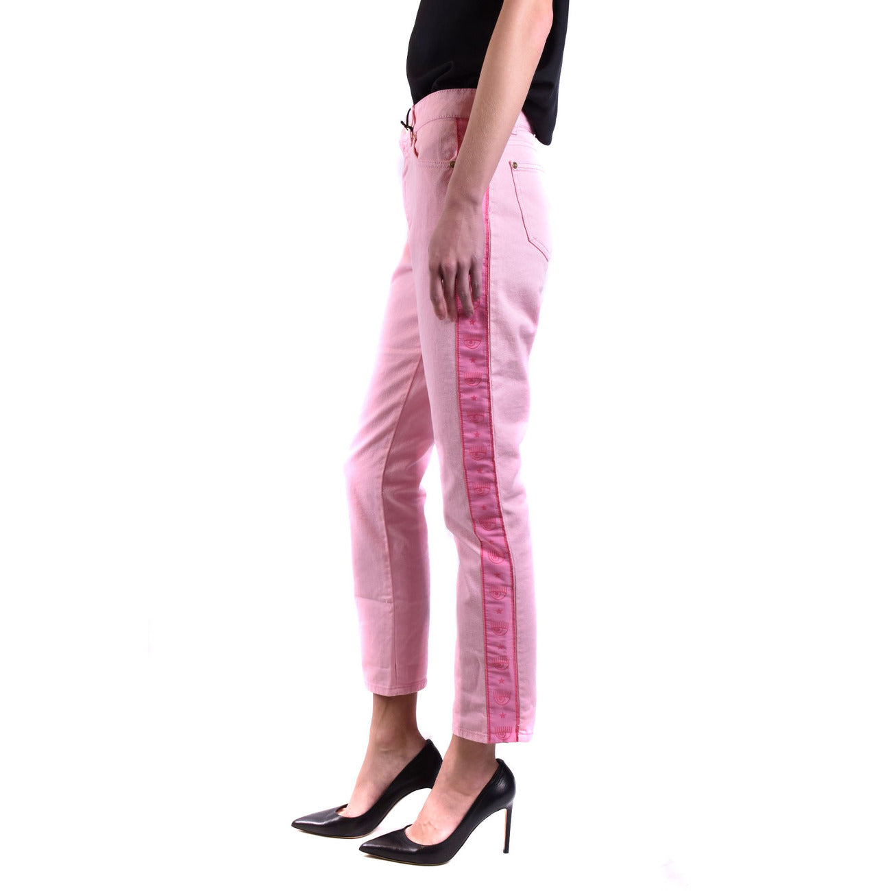 Chiara Ferragni Jeans Damen Rosa