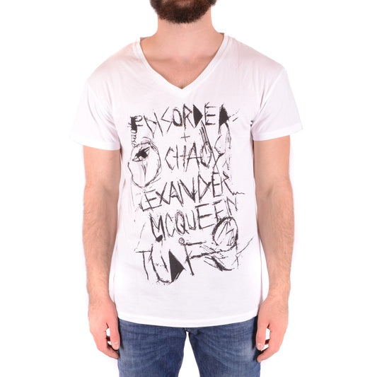 Alexander Mcqueen T-shirt Heren Wit