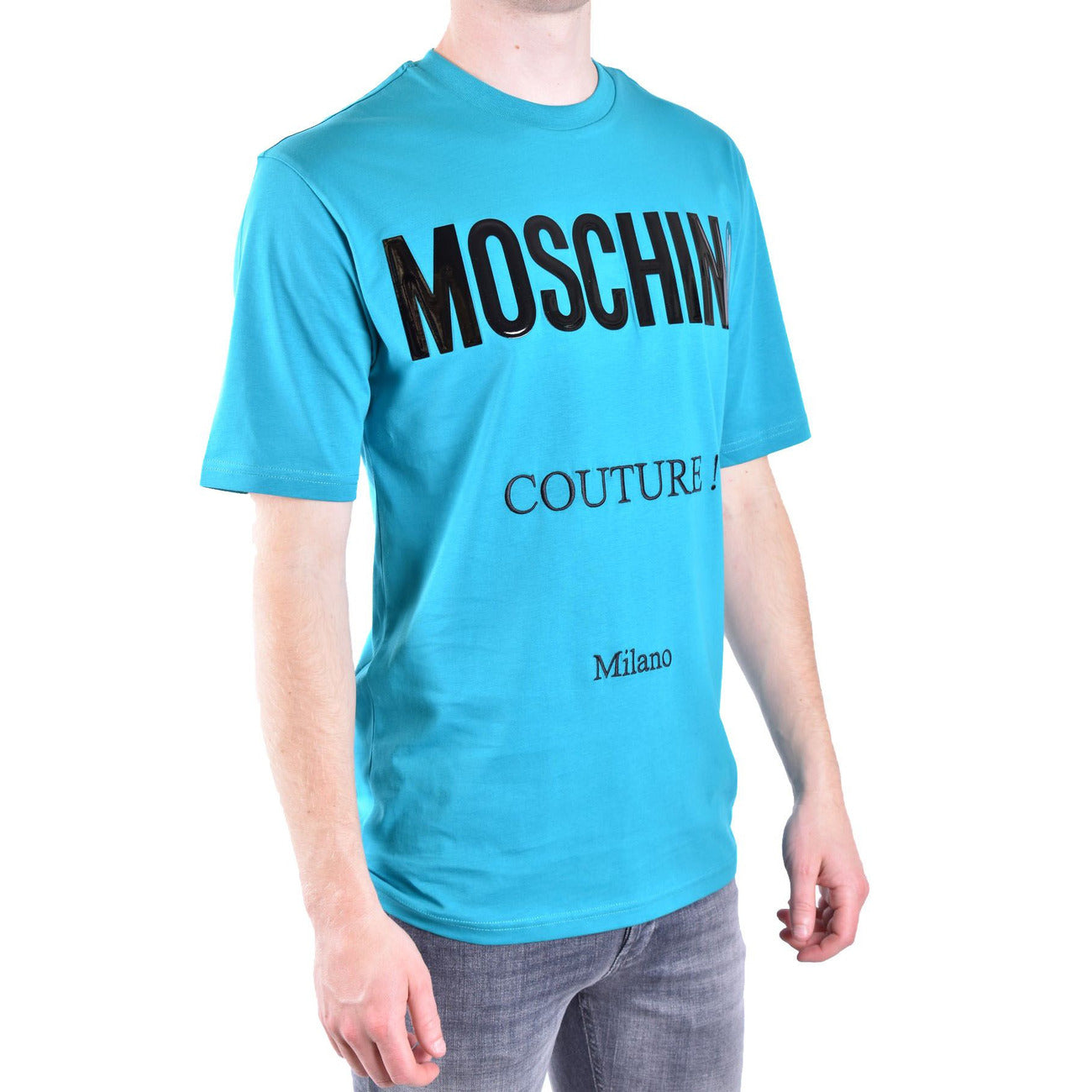 Moschino T-shirt Heren Lichtblauw #2424544