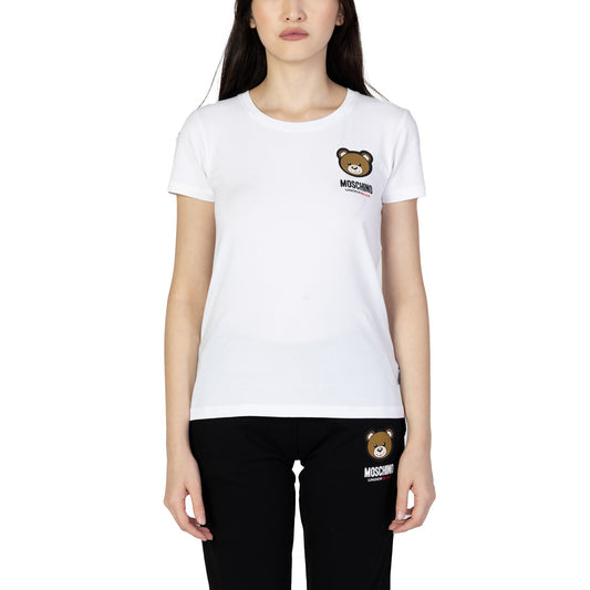 Moschino Underwear T-shirt Dames Wit
