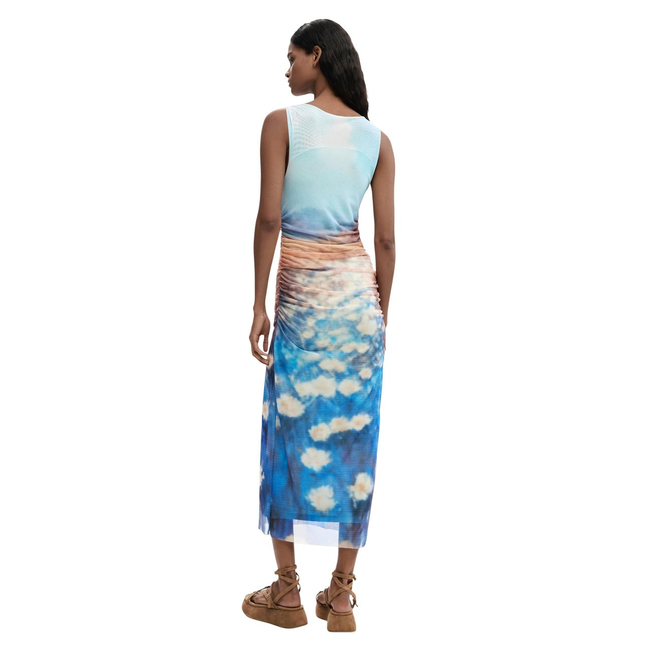 Desigual Kleid Damen Hellblau