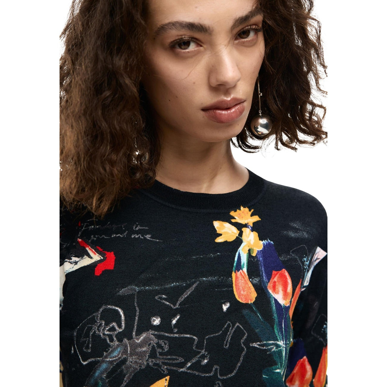 Desigual Breimode Dames Zwart