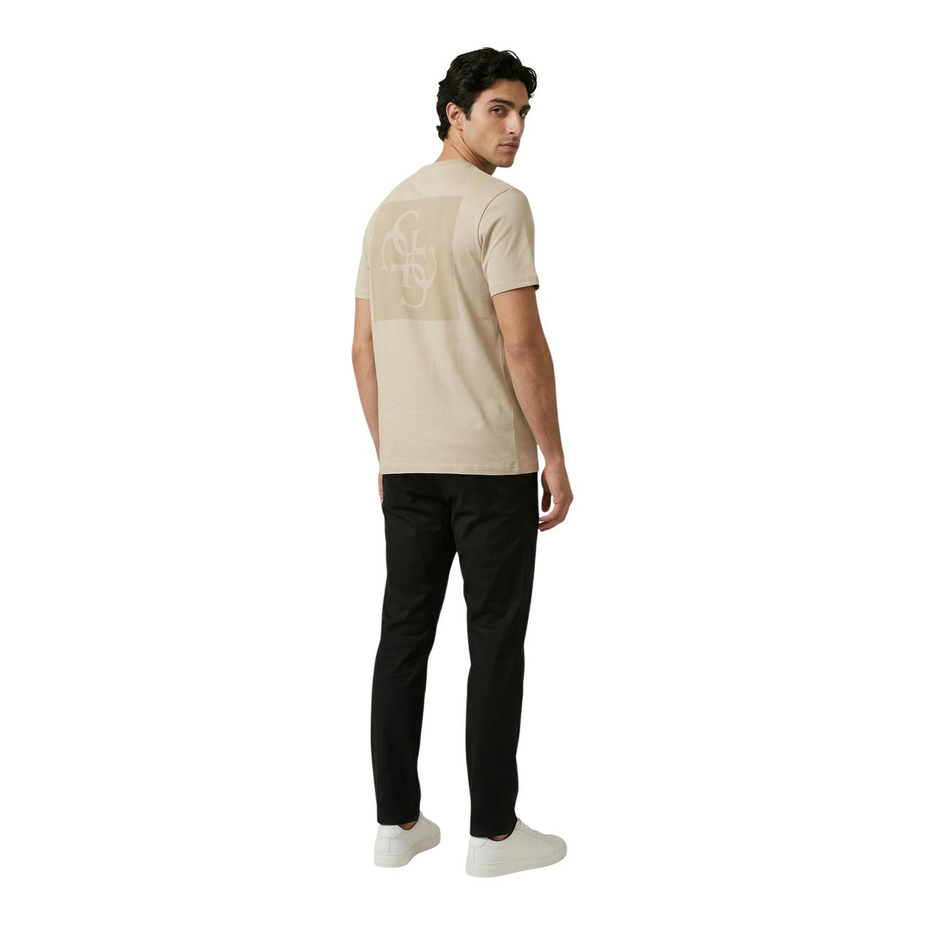 Guess T-Shirt Herren Beige #2452616