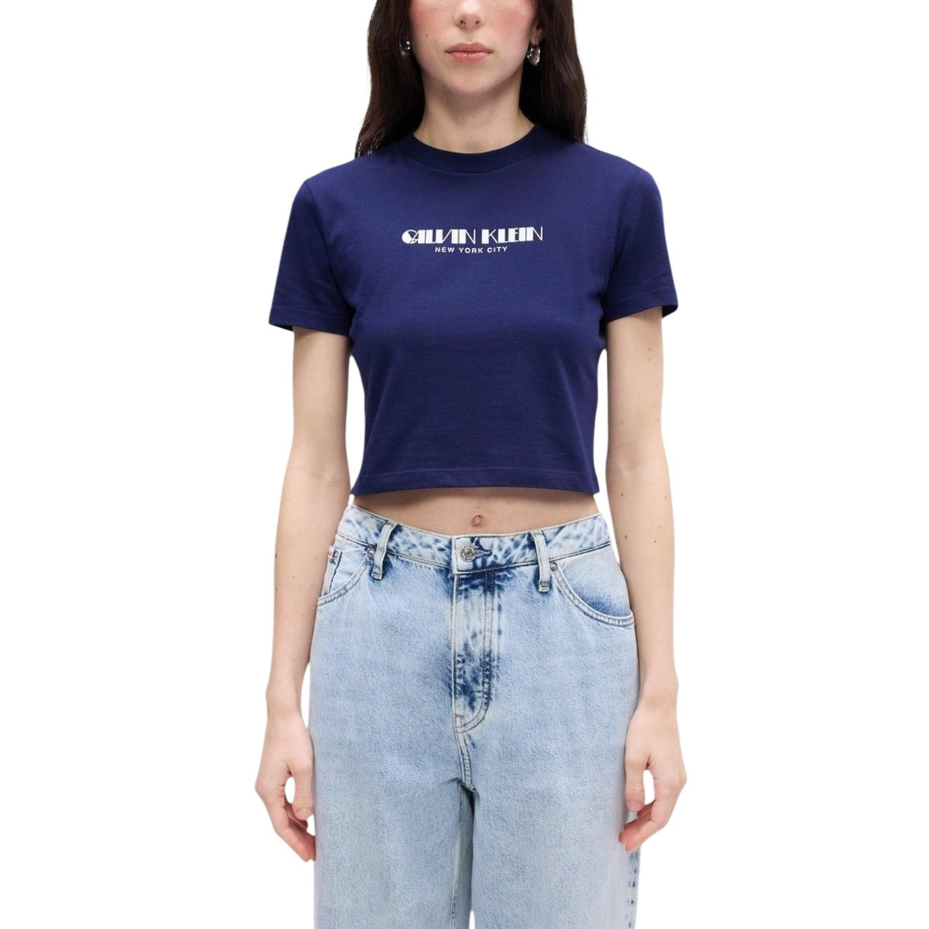 Calvin Klein Jeans Top Damen Blau