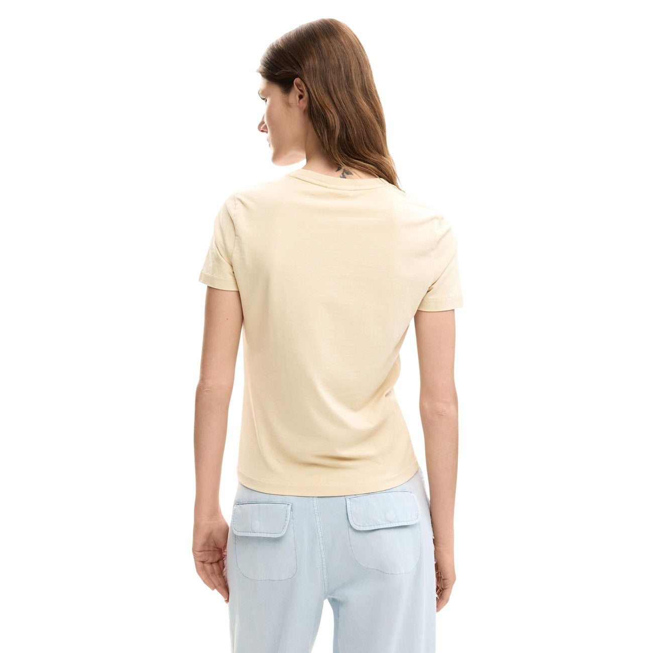Desigual T-Shirt Damen Beige
