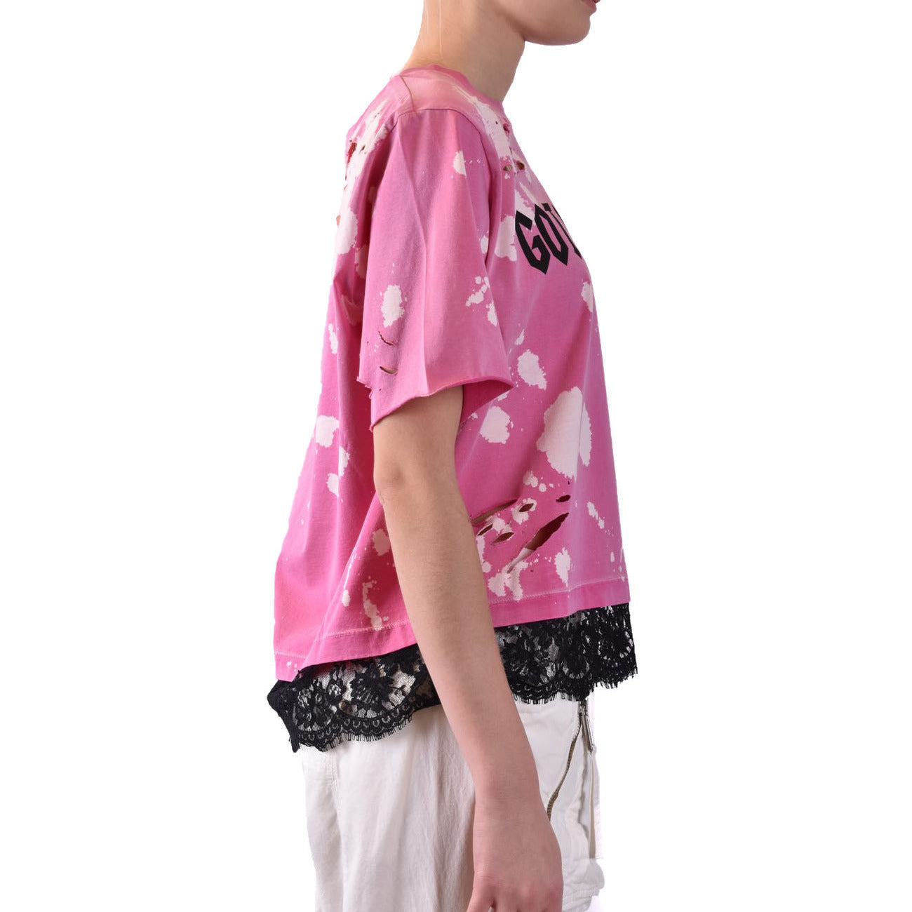Dsquared2 T-shirt Dames Roze