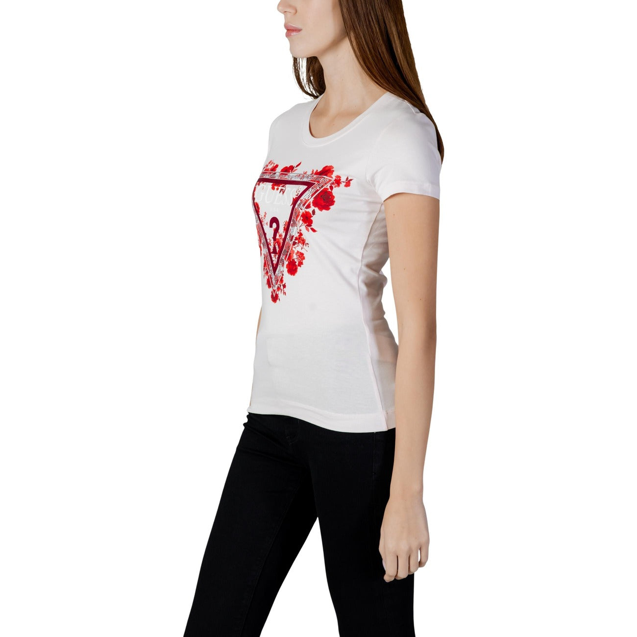 Guess T-shirt Dames Roze