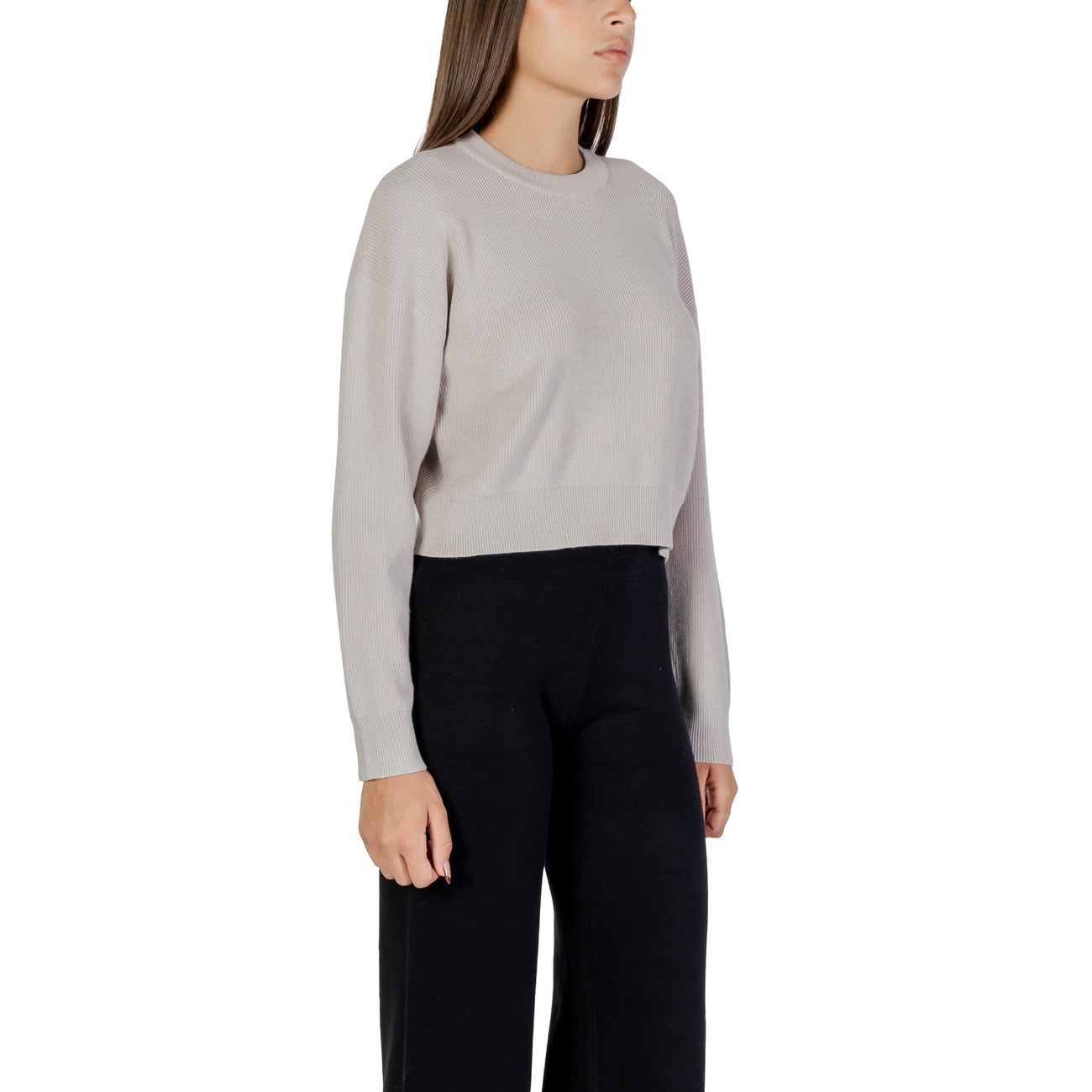 Choral Strickmode Damen Grau #2439490