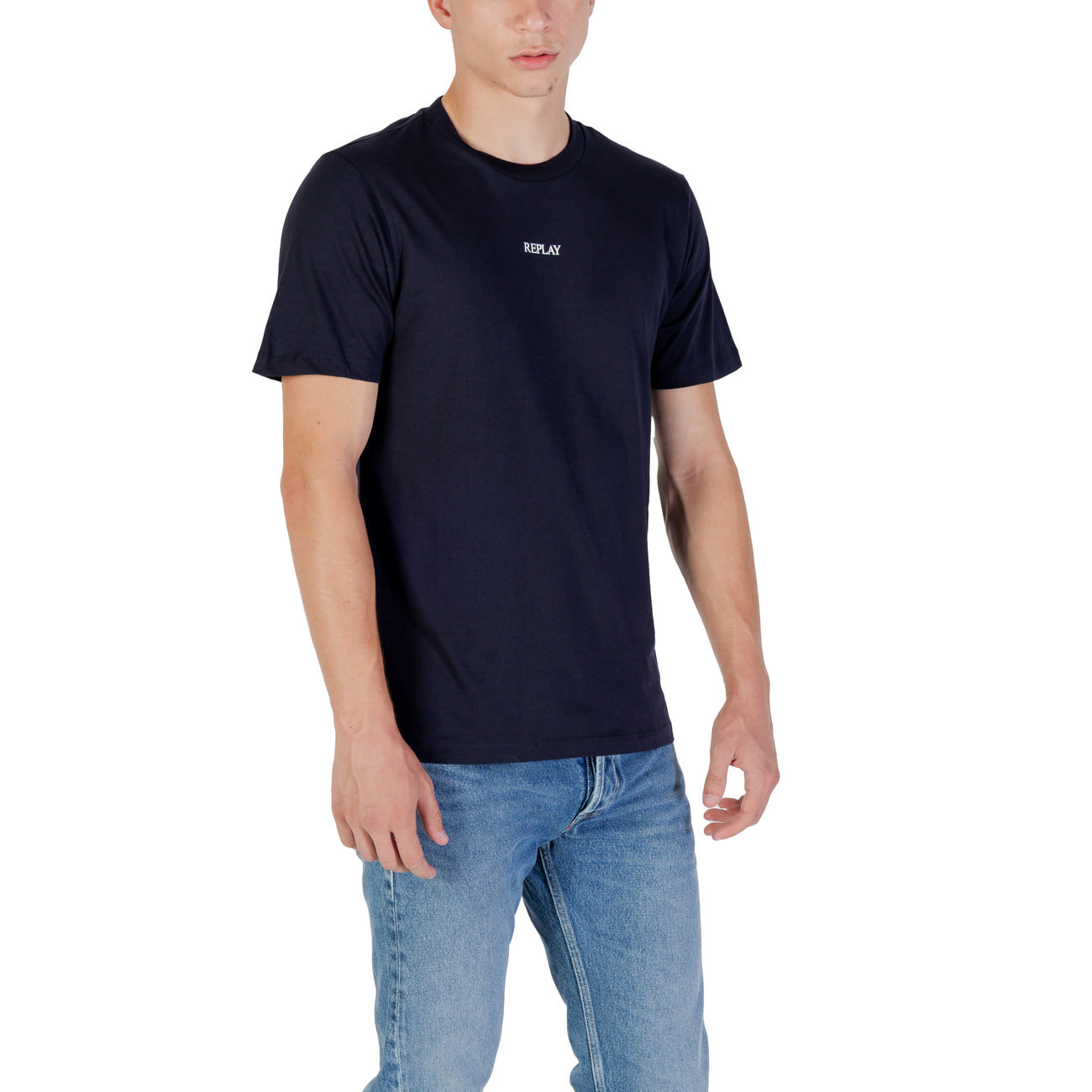 Replay T-shirt Heren Blauw #2442674