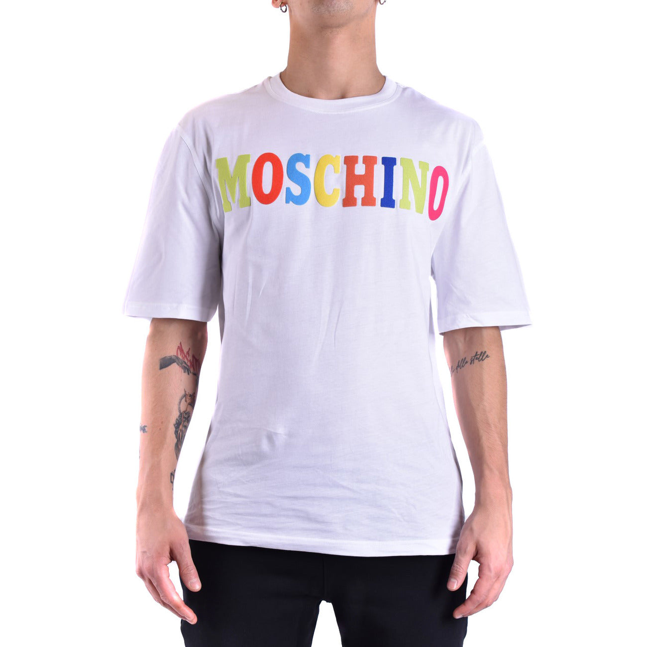 Moschino T-shirt Heren Wit #2424510