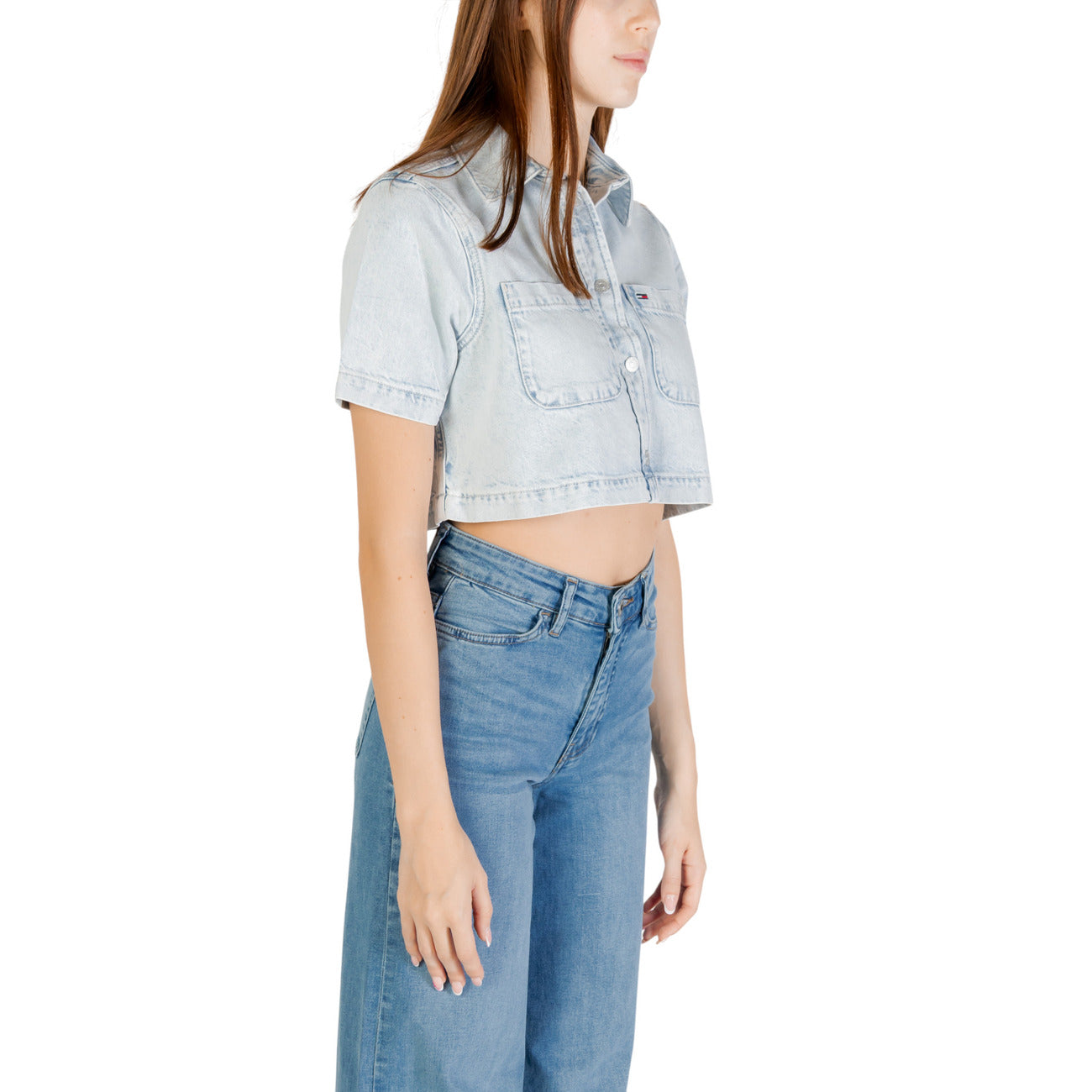 Tommy Hilfiger Jeans Top Dames Lichtblauw