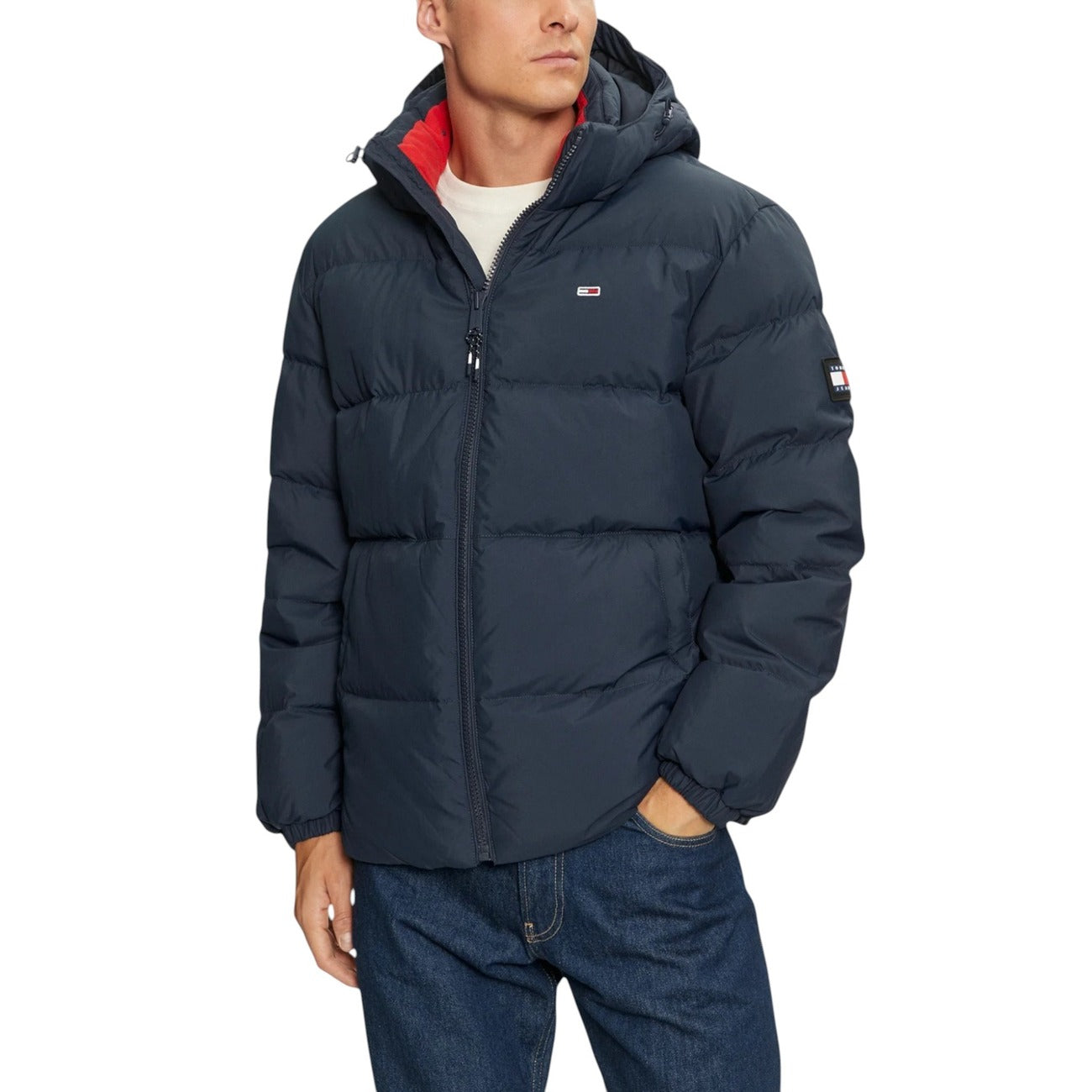 Tommy Hilfiger Jeans Windbreaker Heren Blauw #2435352