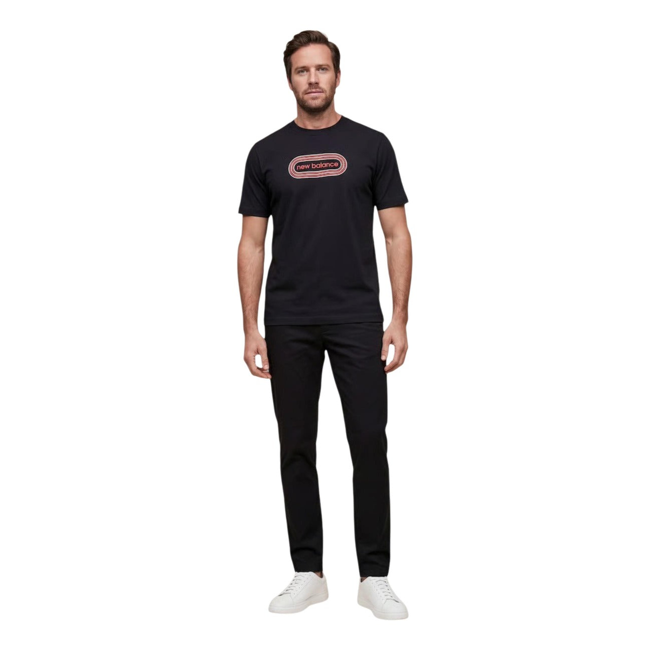 New Balance T-Shirt Herren Schwarz
