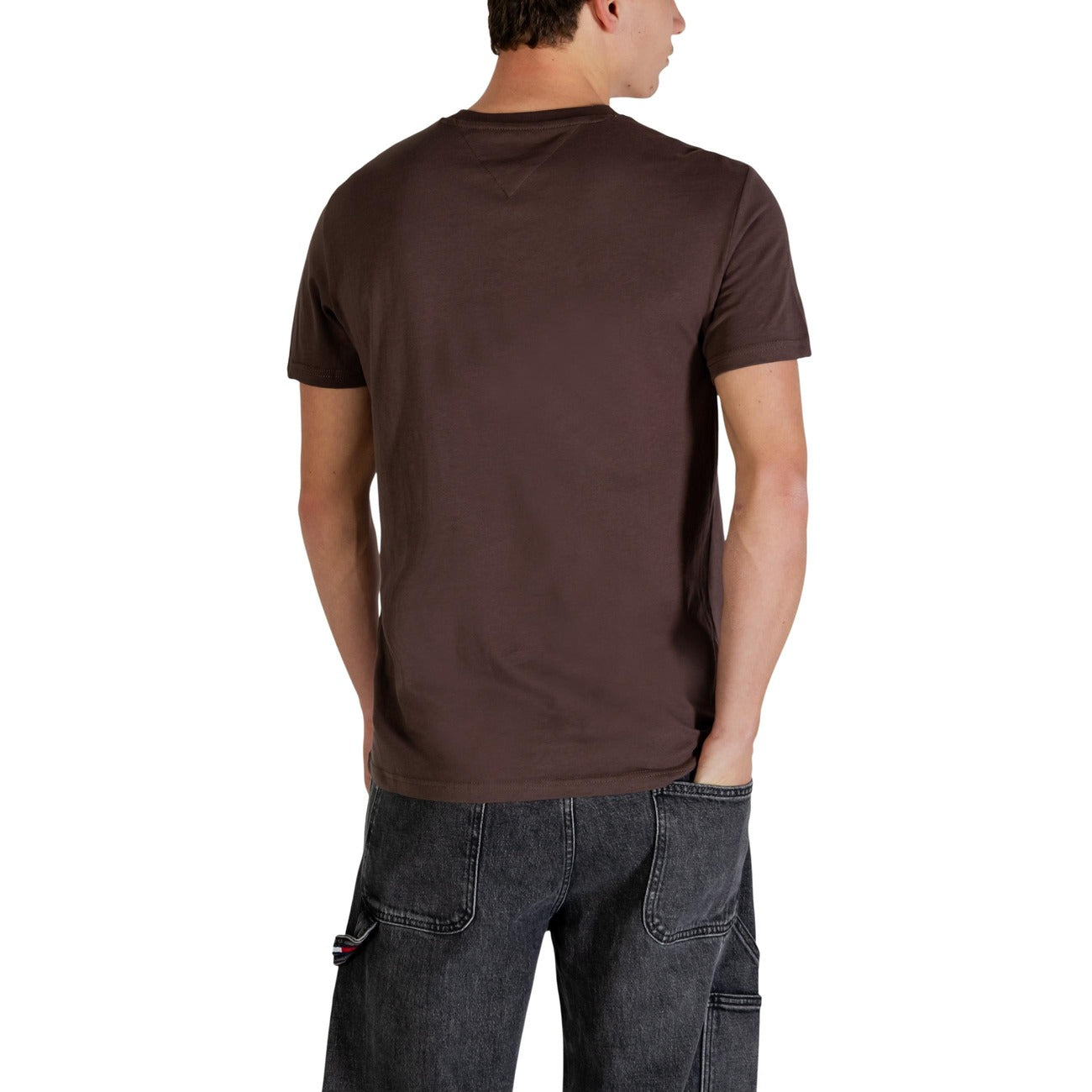 Tommy Hilfiger Jeans T-Shirt Herren Braun #2447255