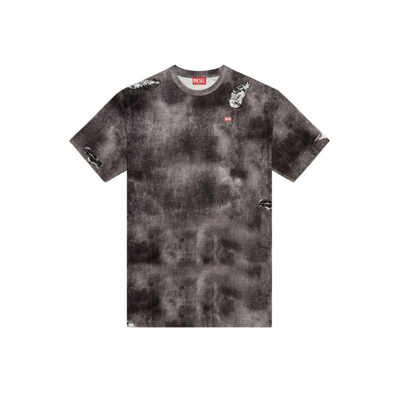 Diesel T-shirt Heren Zwart #2428860