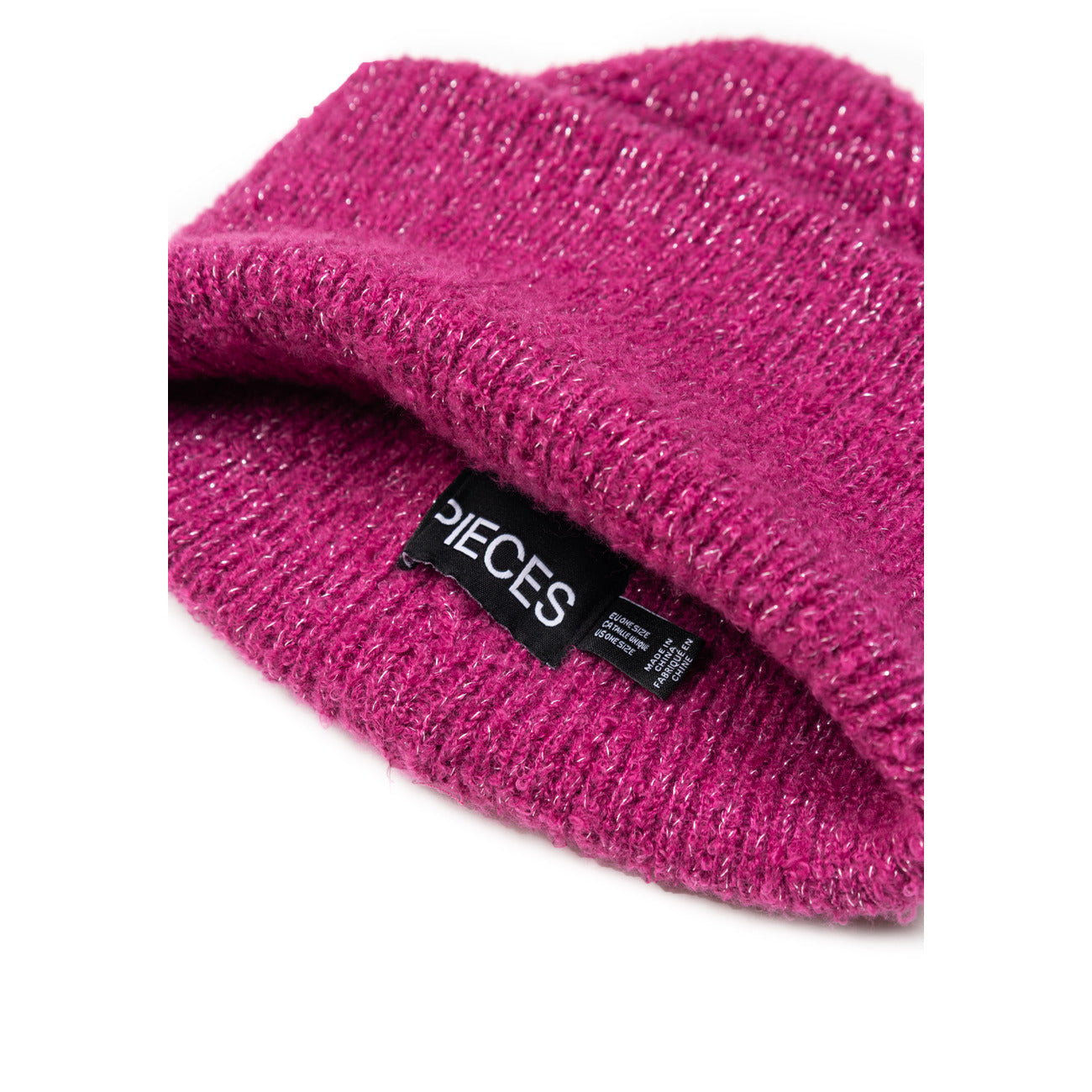 Pieces Hut Damen Fuchsia