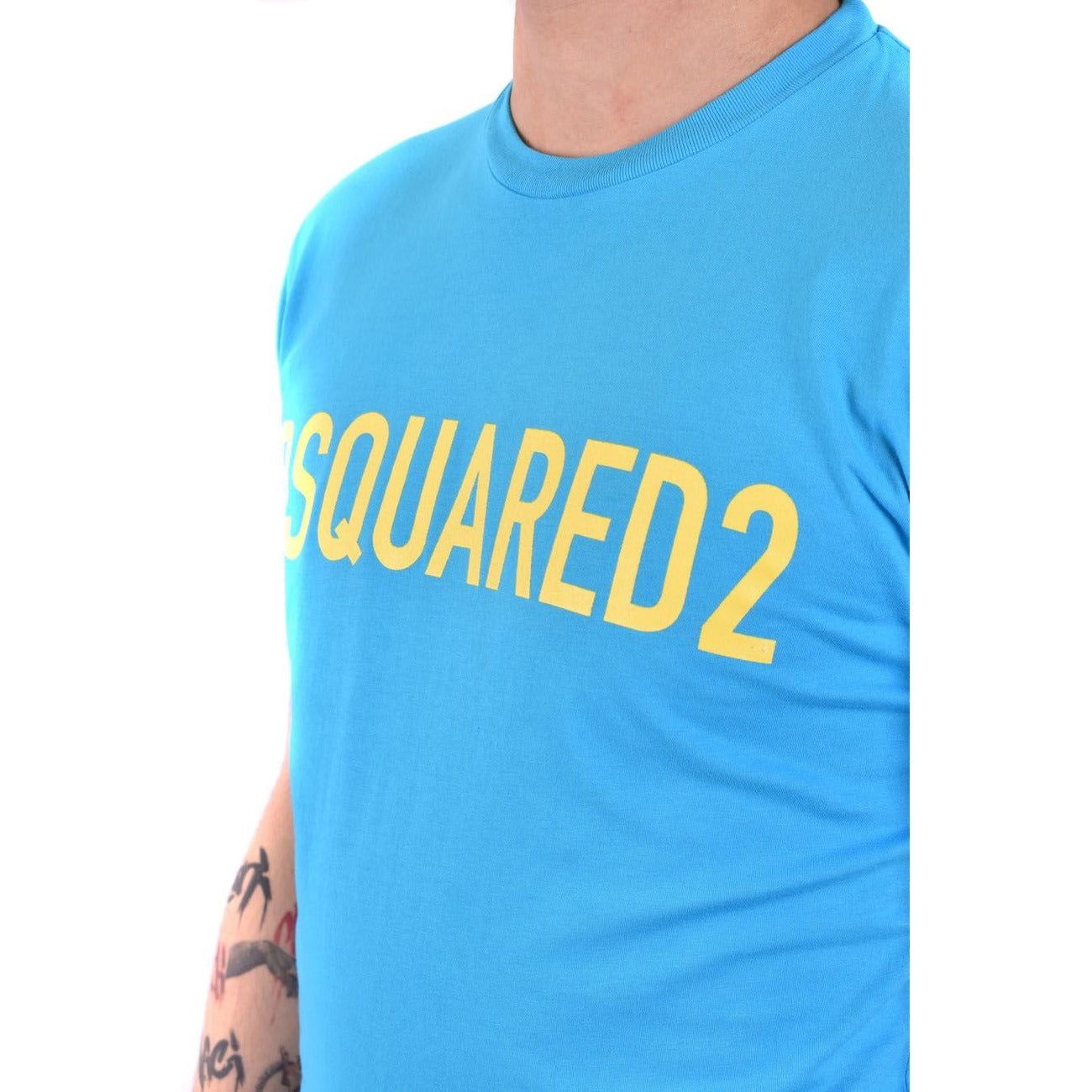 Dsquared2 T-shirt Heren Lichtblauw