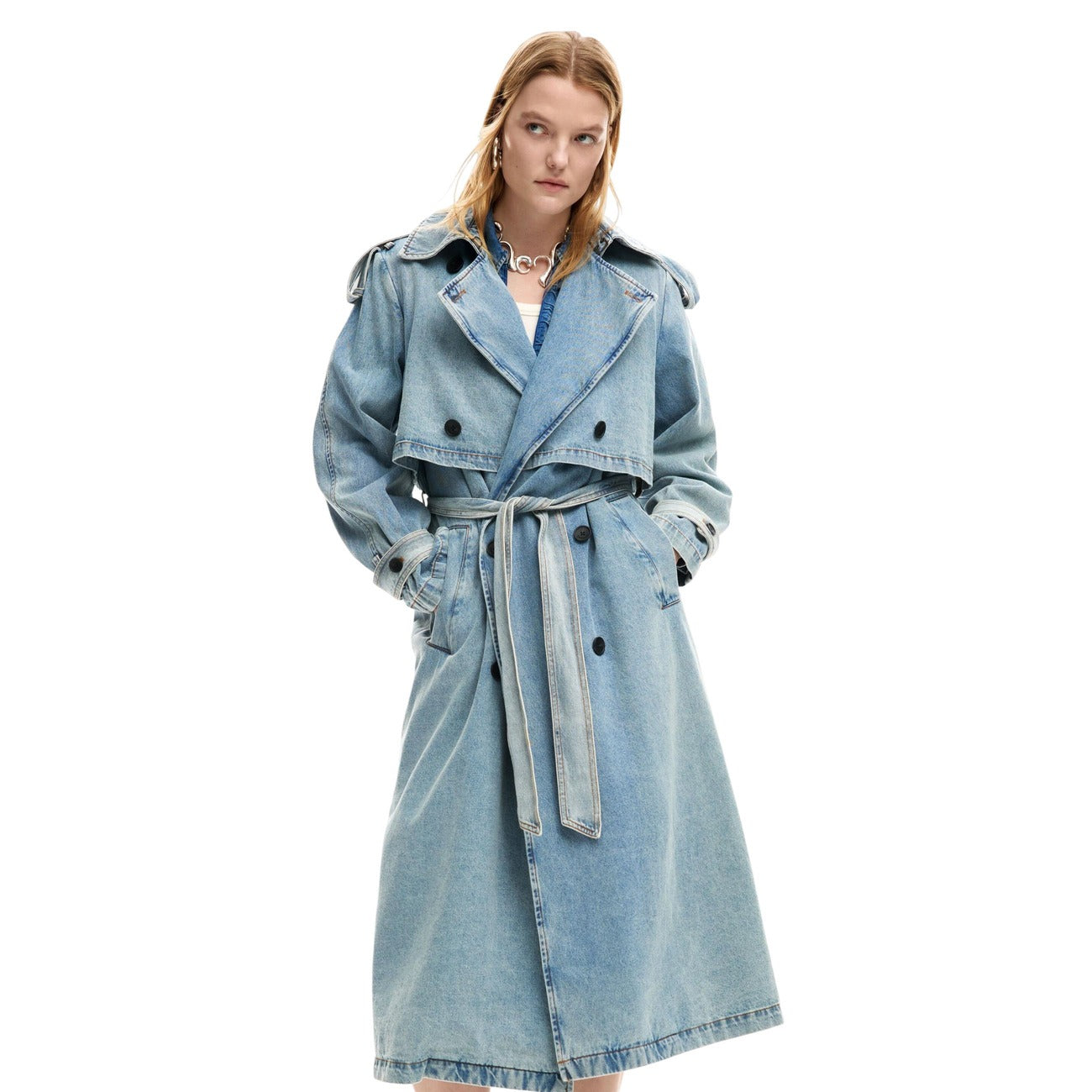 Desigual Jack Damen Hellblau #2453157
