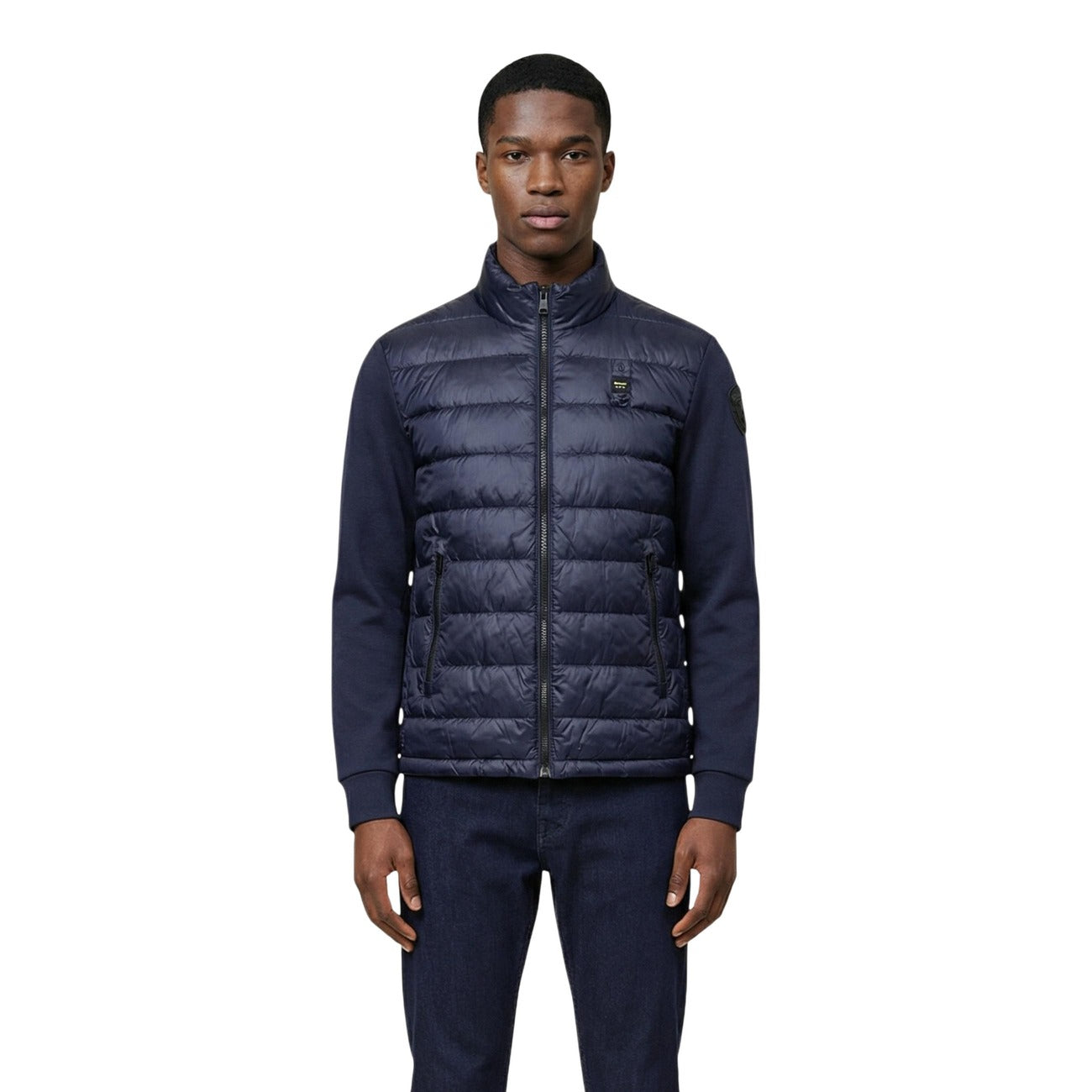 Blauer Windbreaker Heren Blauw #2453395