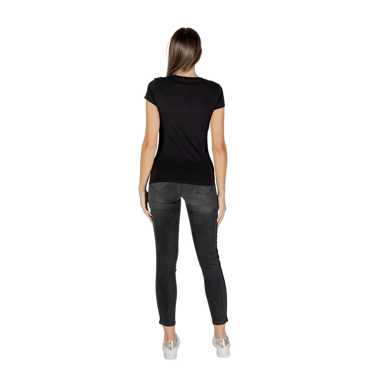 Armani Exchange T-shirt Dames Zwart #2430268