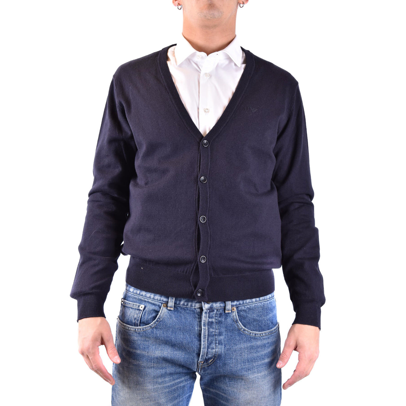 Armani Jeans Strickmode Herren Blau