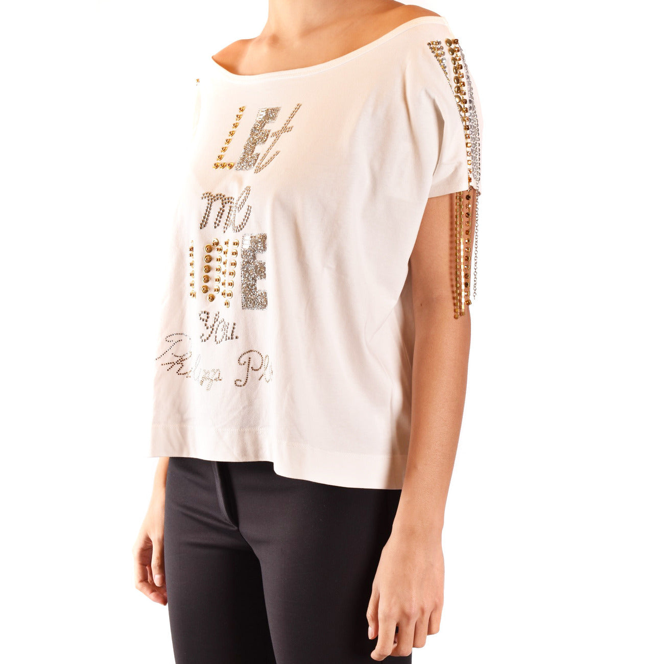 Philipp Plein T-shirt Dames Wit #2430669