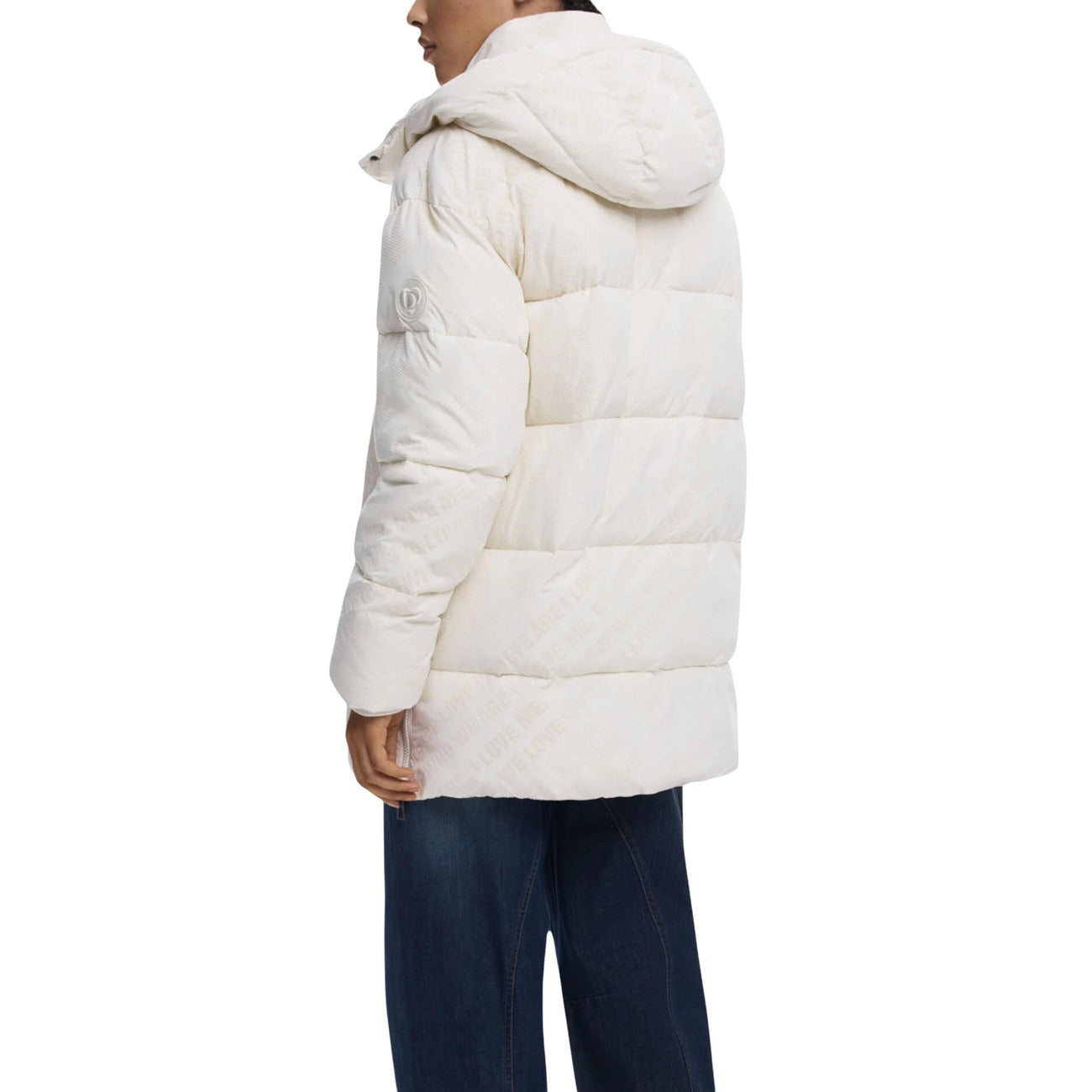 Desigual Windjack Dames Wit