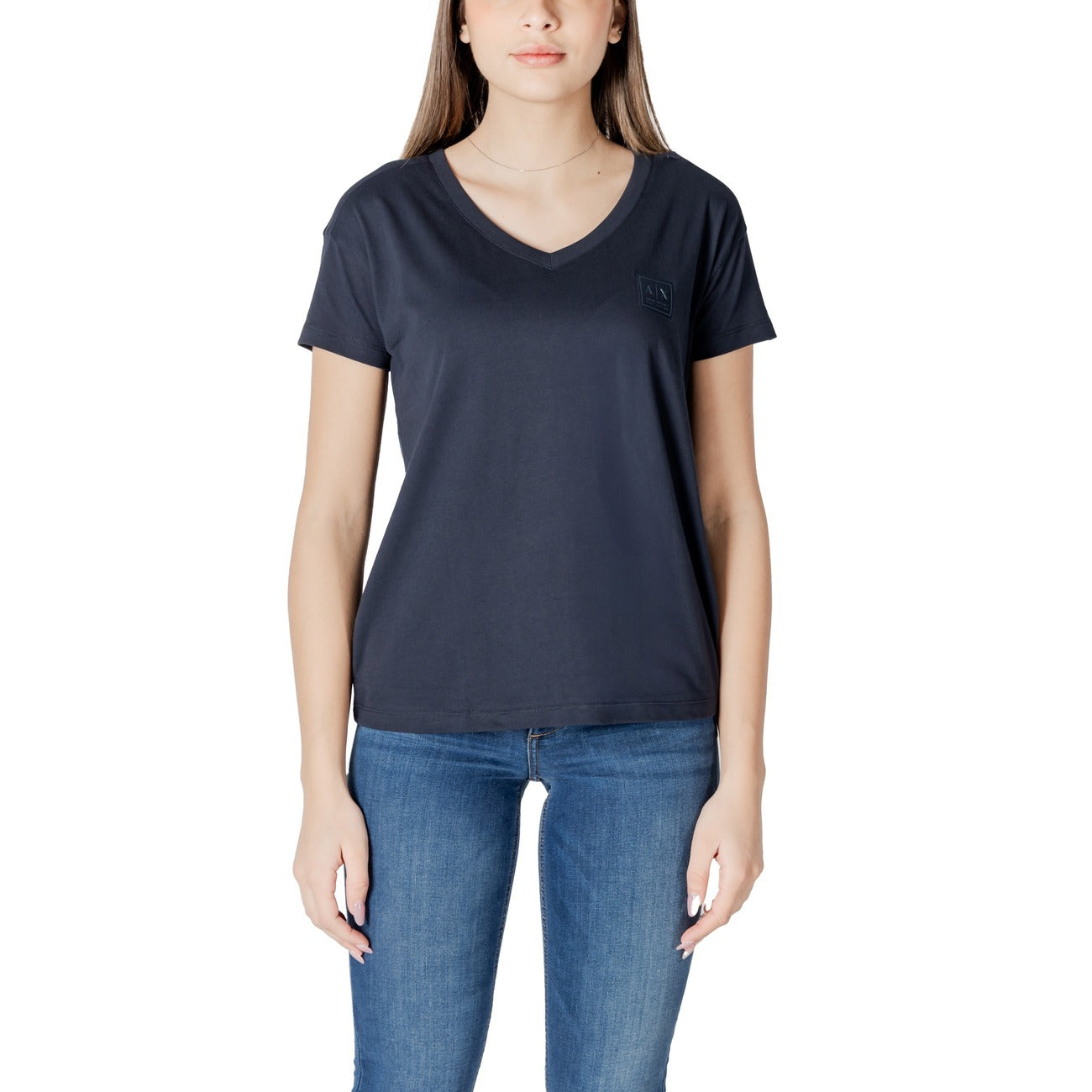Armani Exchange T-Shirt Damen Blau #2413580