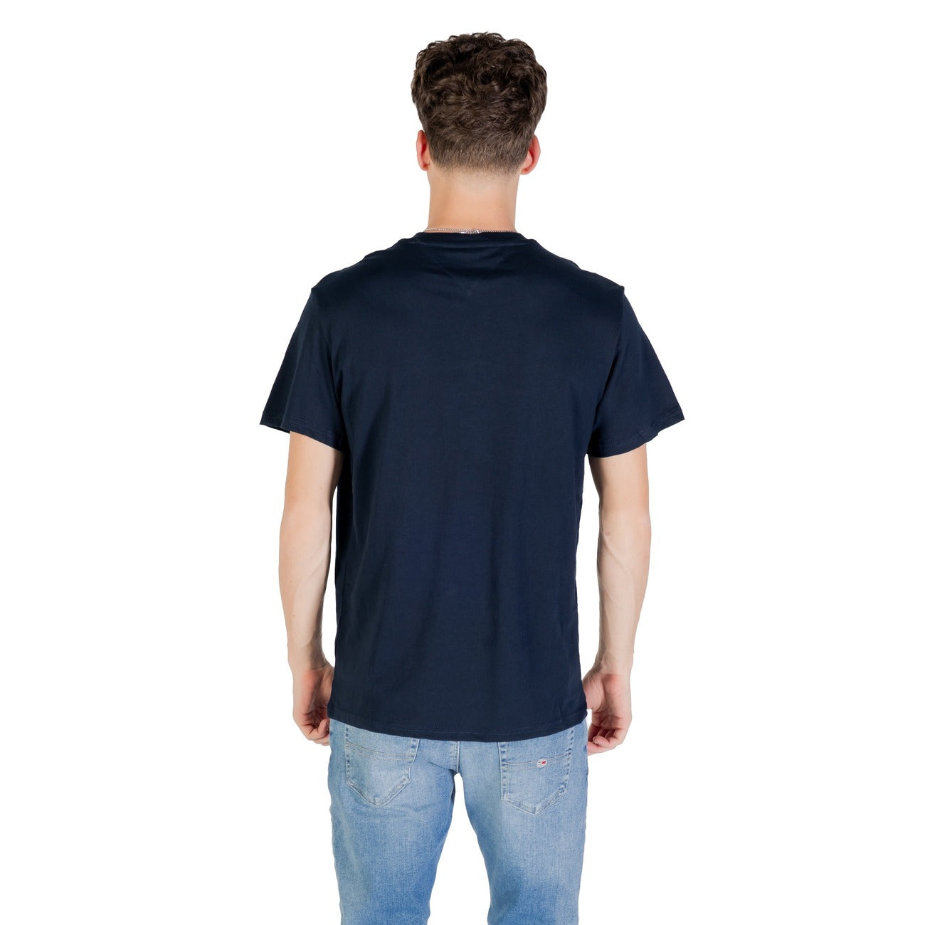 Tommy Hilfiger Jeans T-shirt Heren Blauw #2466785