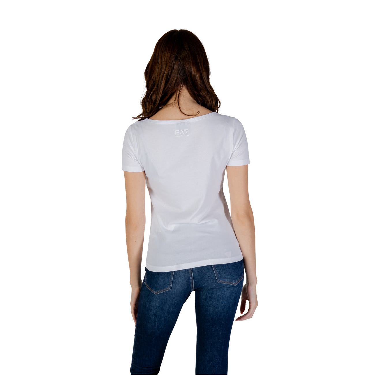 Ea7 T-shirt Dames Wit Wit #2422685