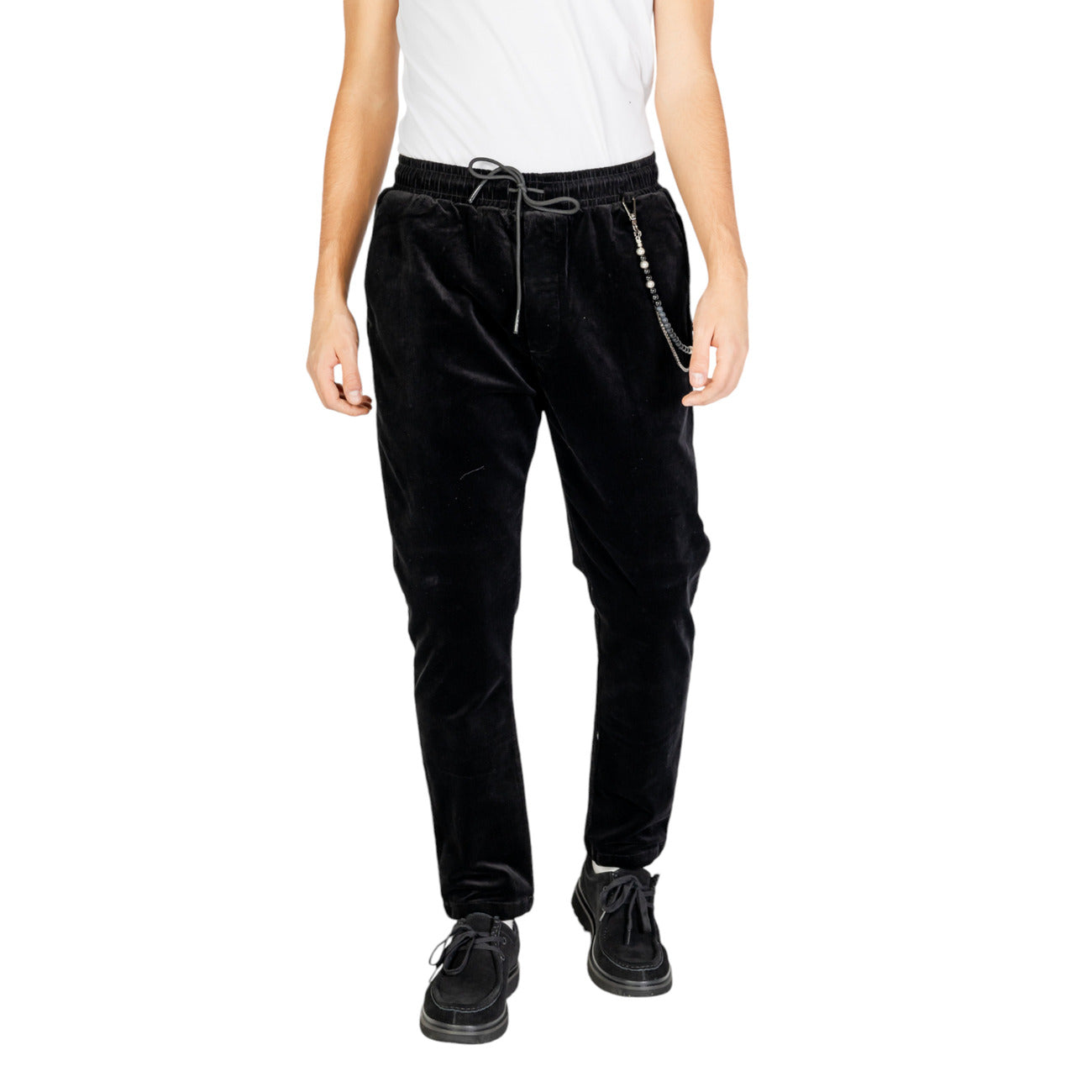 Gianni Lupo Broek Heren Zwart #2463782