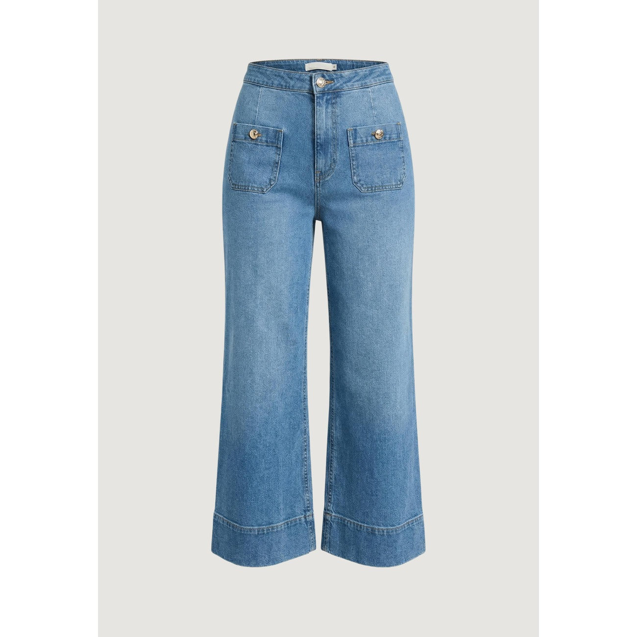 Morgan De Toi Jeans Damen Hellblau