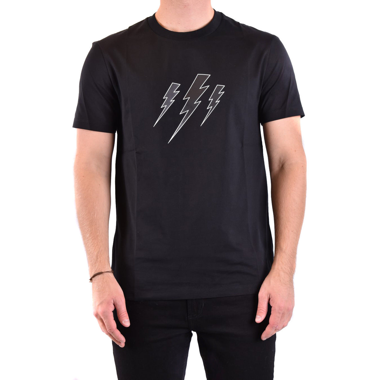 Neil Barrett T-shirt Heren Zwart