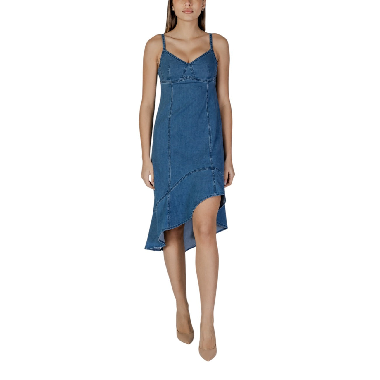 Desigual Jurk Dames Blauw #2408784
