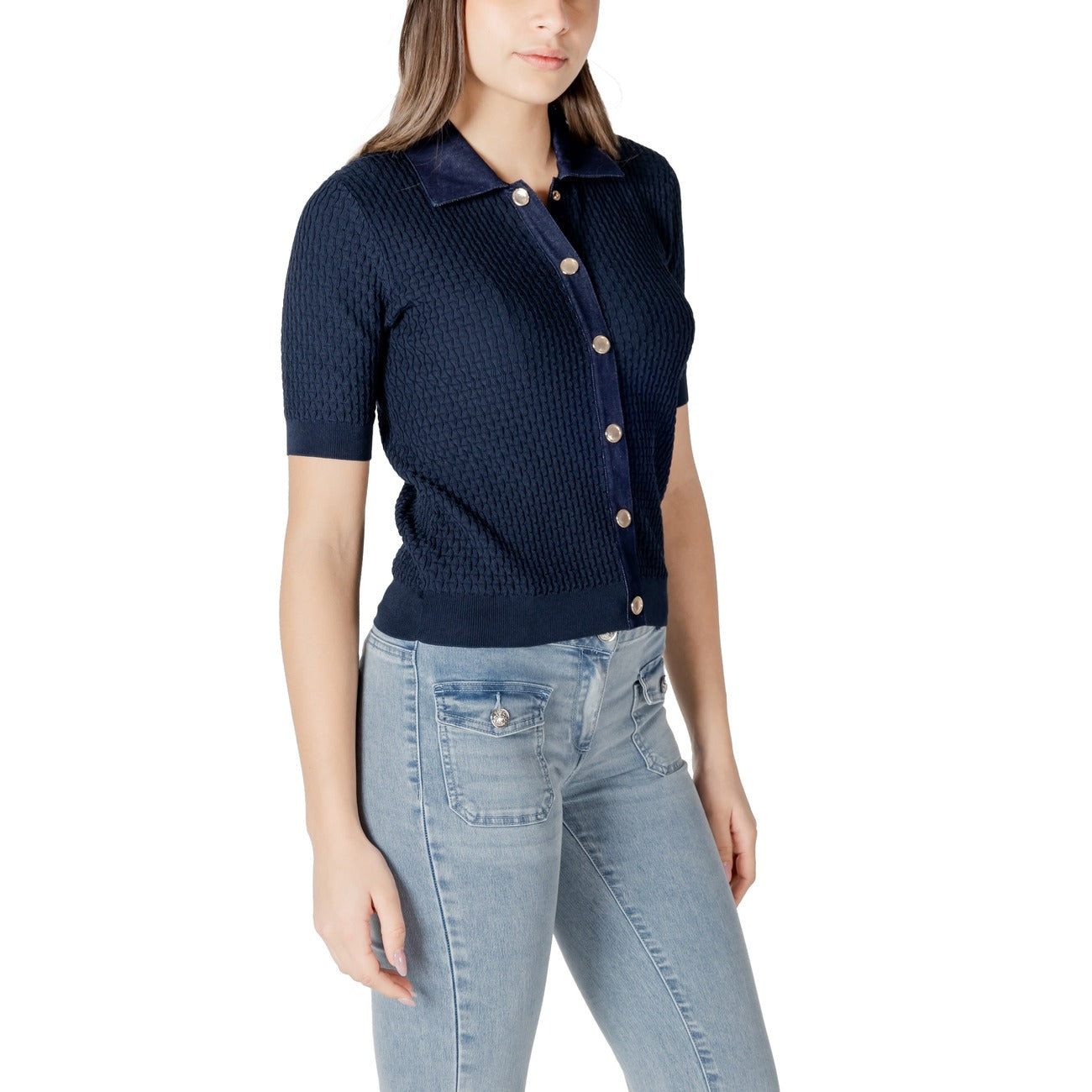Morgan De Toi Cardigan Damen Blau #2413255