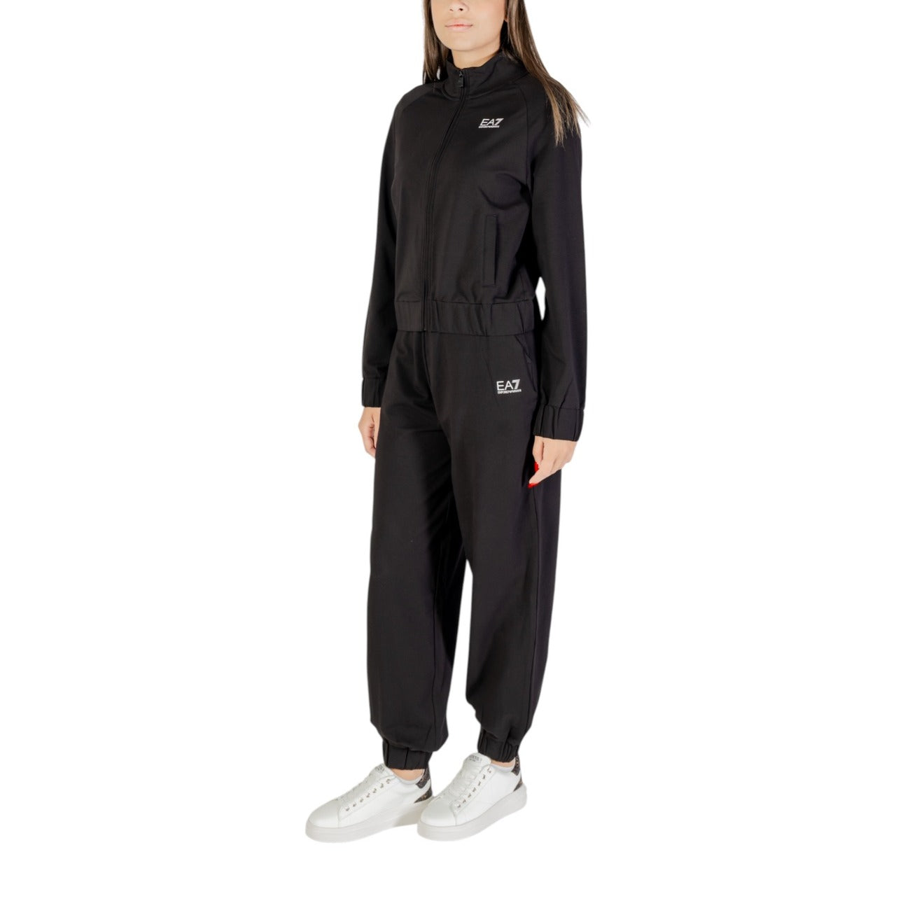 Ea7 Trainingsanzug Damen Schwarz #2433180