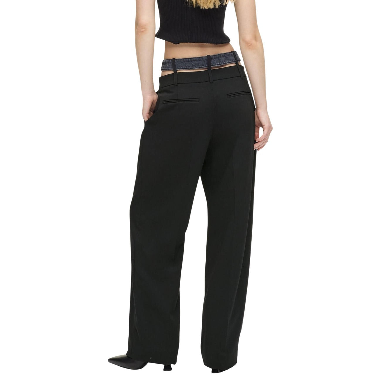 Karl Lagerfeld Jeans Hose Damen Schwarz