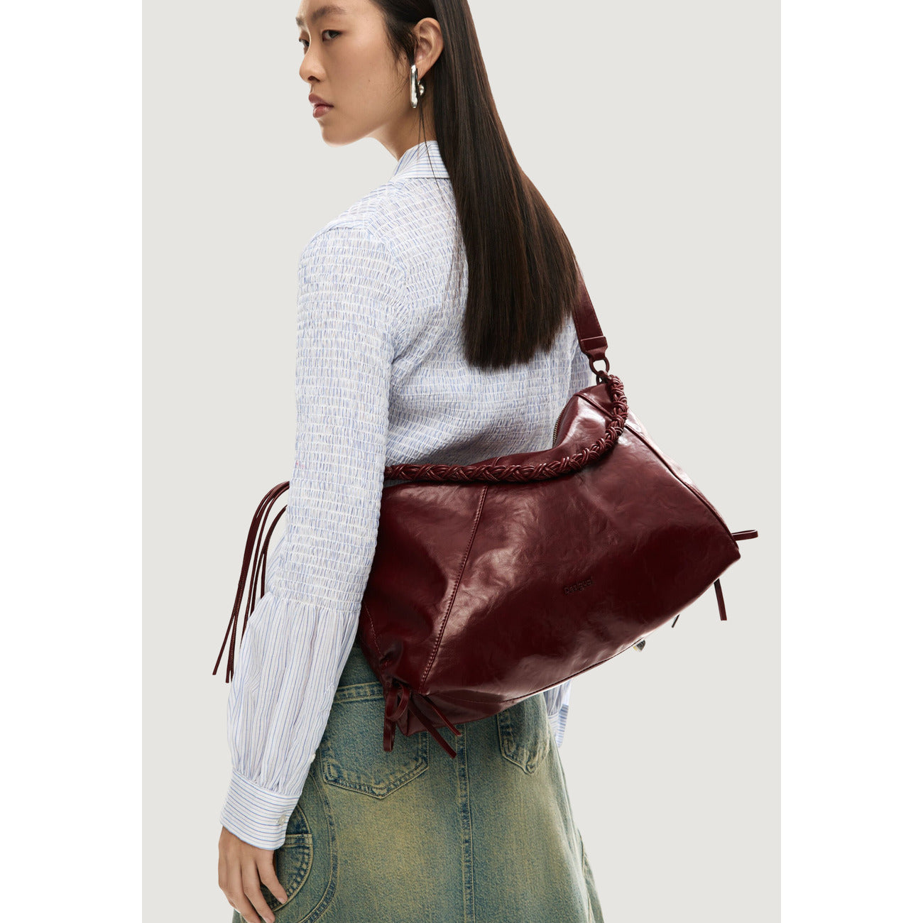 Desigual Bag Women Burgundy