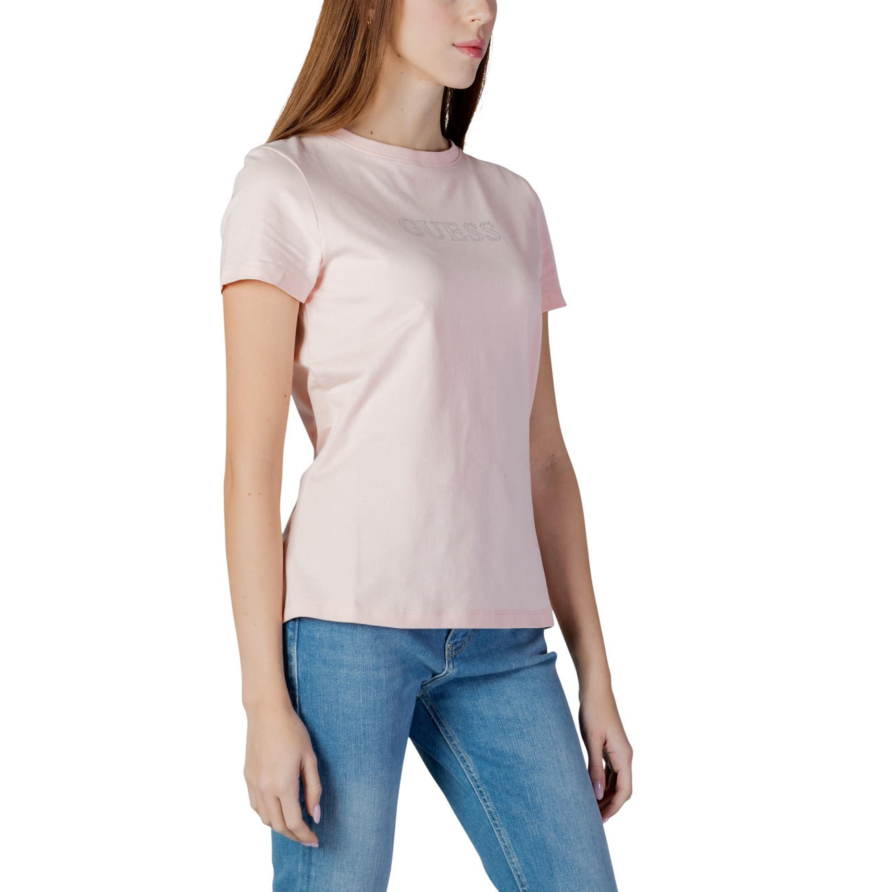 Guess Active T-shirt Dames Roze