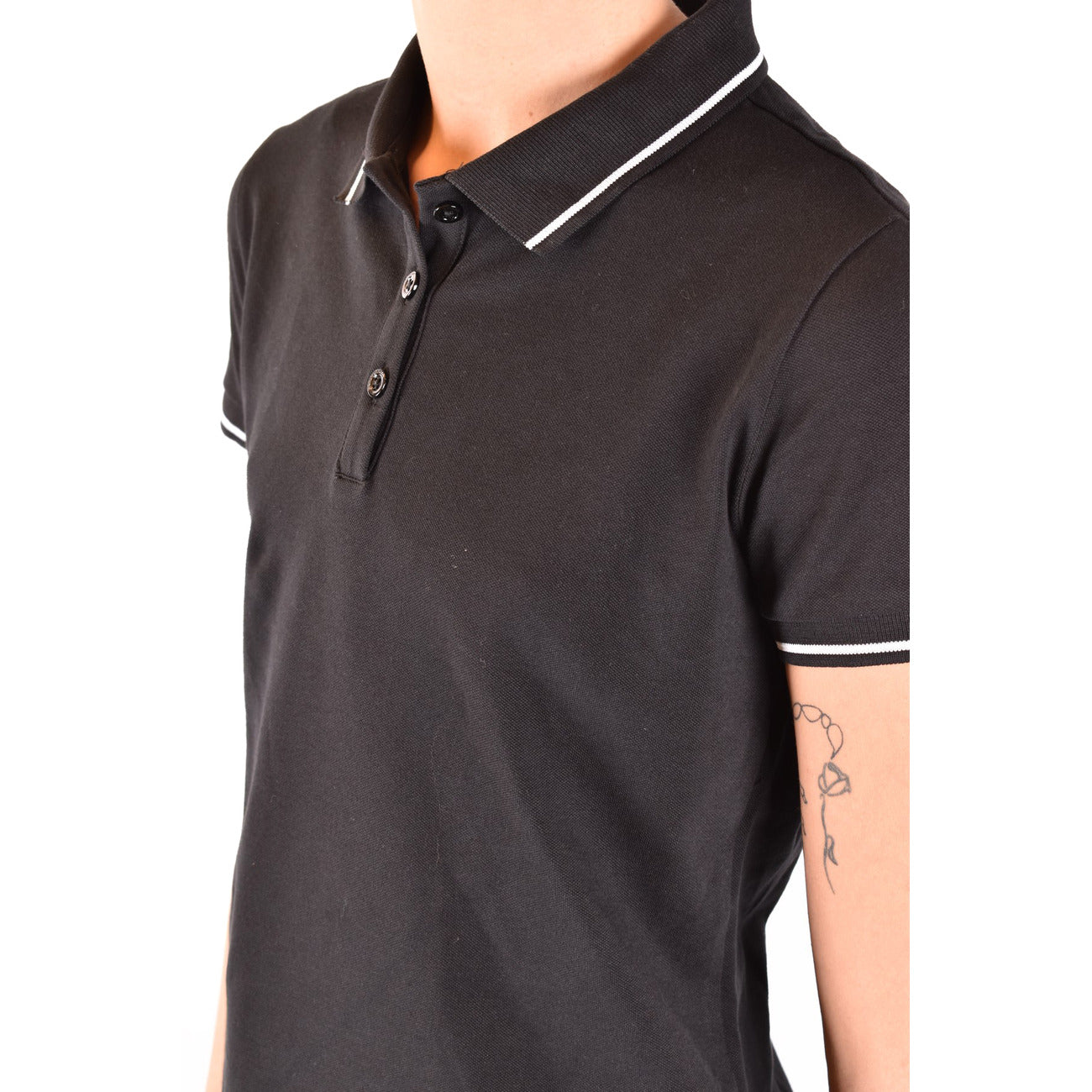 Emporio Armani Polo Top Dames Zwart