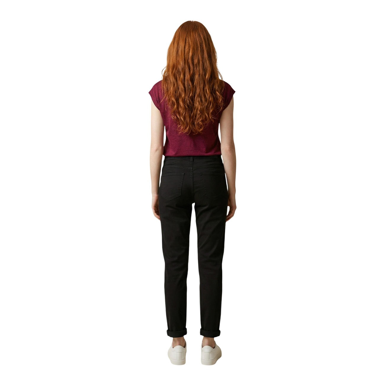 Morgan De Toi T-shirt Women Burgundy