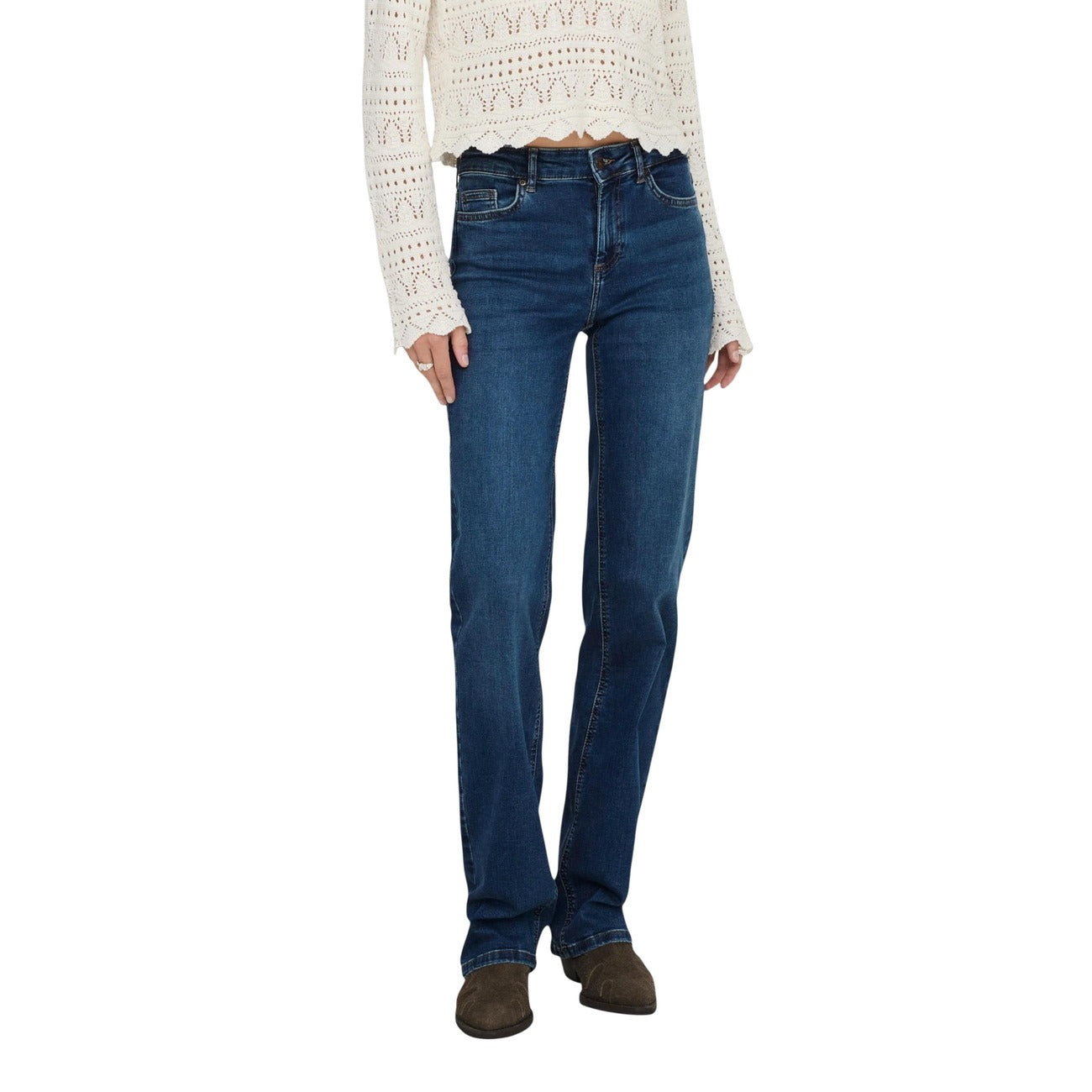 Only Hose Damen Blau