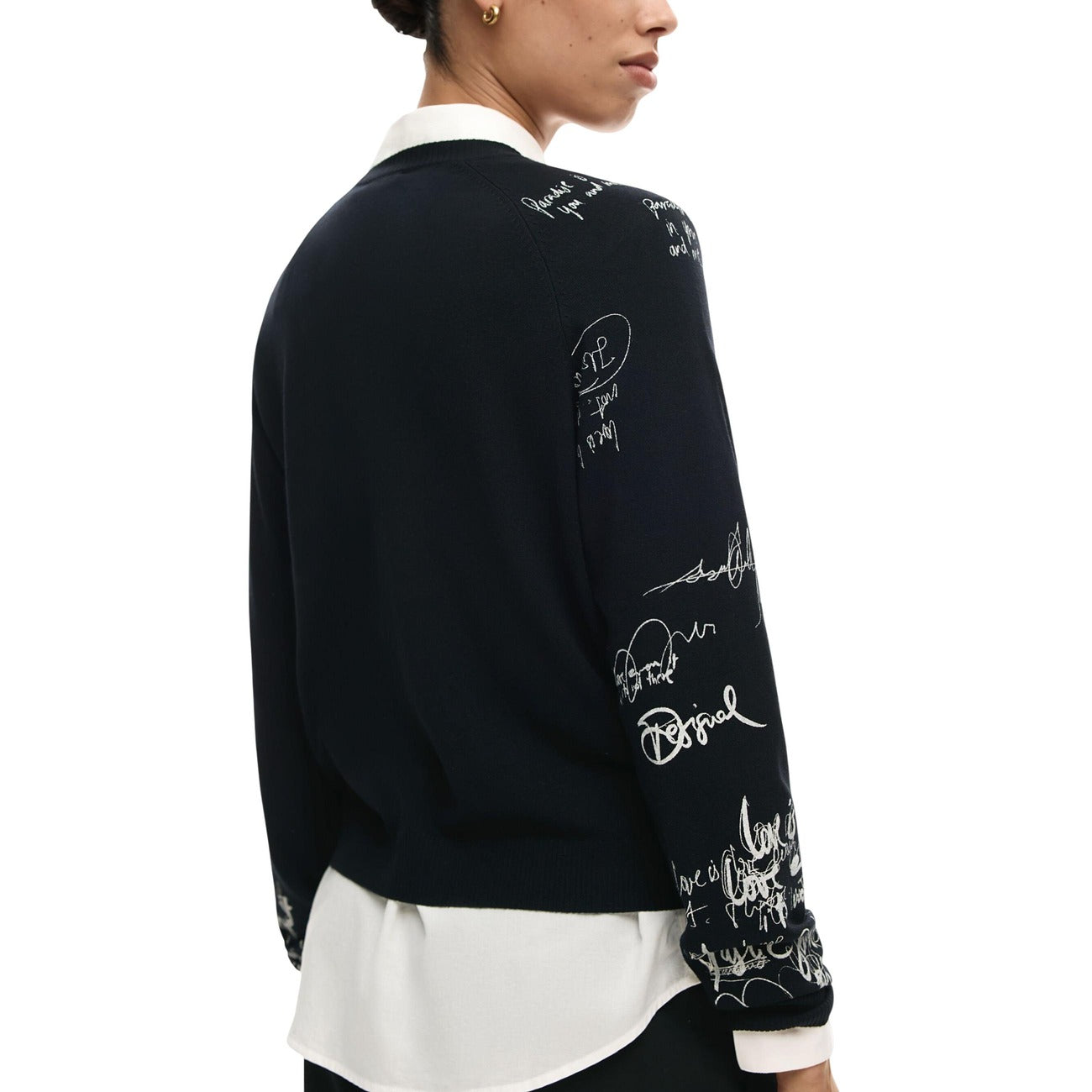 Desigual Strickmode Damen Schwarz #2451021