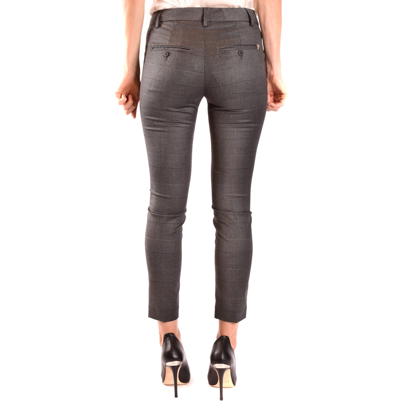 Dondup Broek Dames Grijs