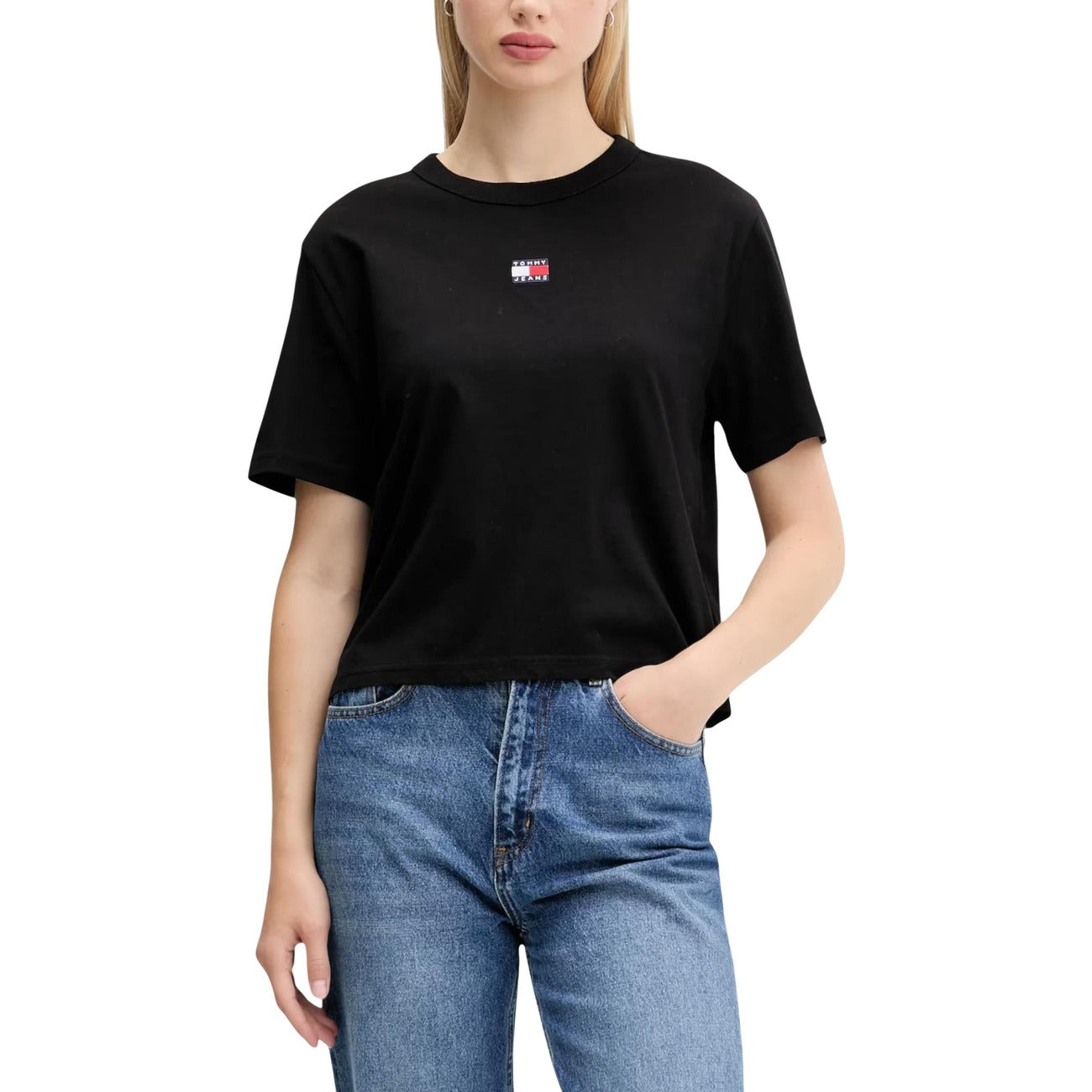 Tommy Hilfiger Jeans T-Shirt Damen Rosa