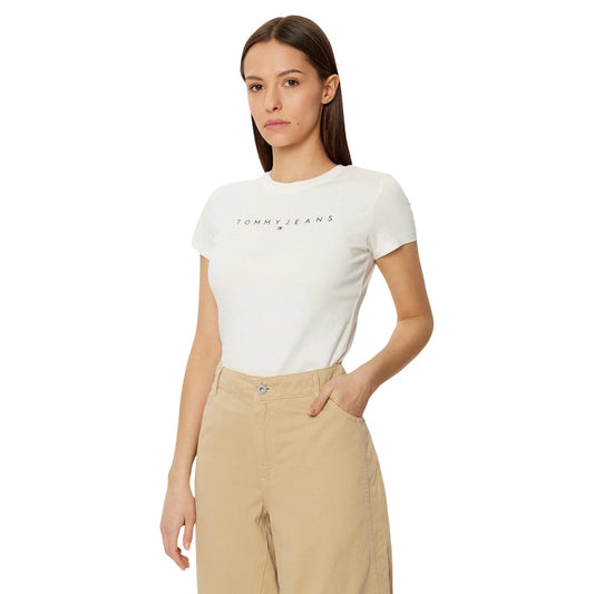 Tommy Hilfiger Jeans T-Shirt Damen Schwarz