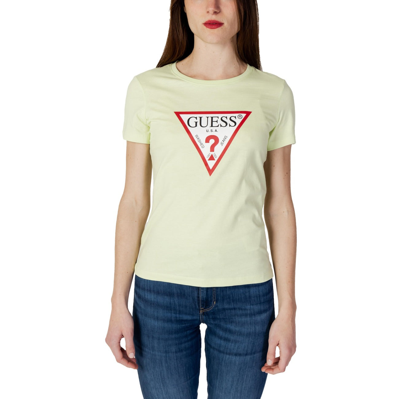 Guess T-Shirt Damen Grün #417207