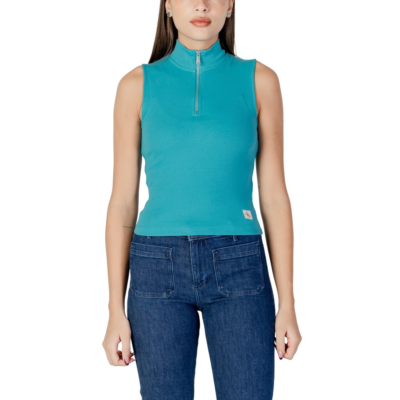 Calvin Klein Jeans Vest Dames Turquoise